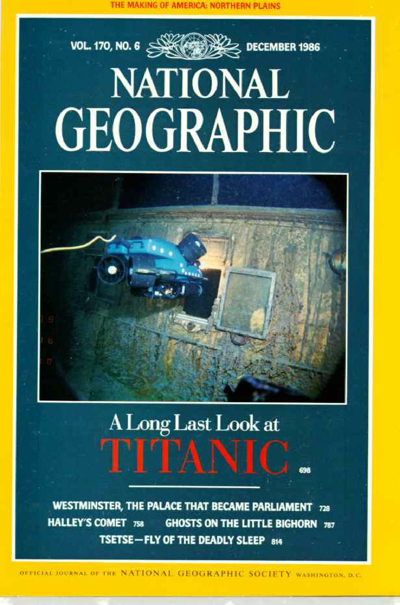 [해외잡지] National Geographic 1986-12 170-6 Dec