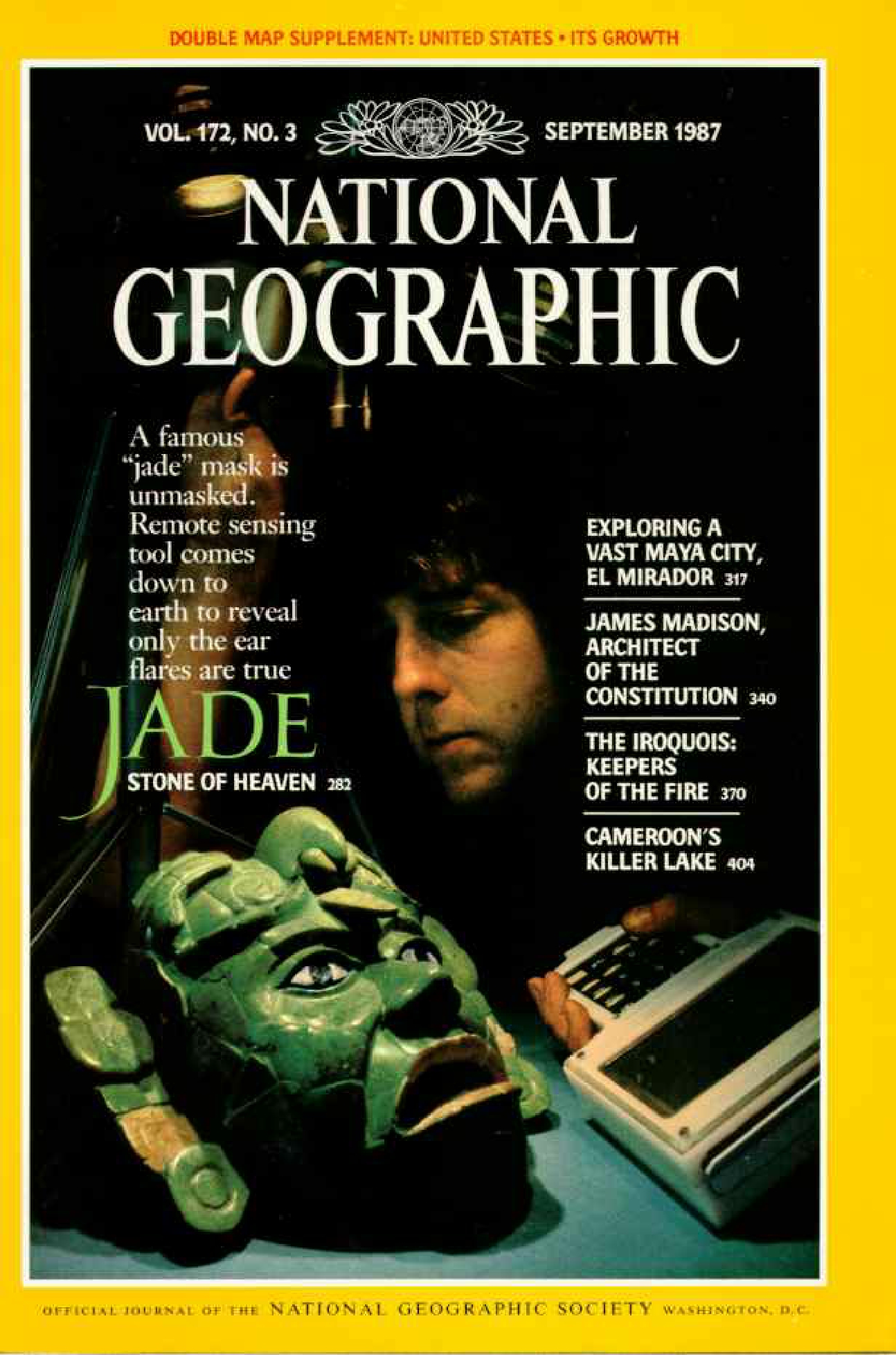 [해외잡지] National Geographic 1987-09 172-3 Sep