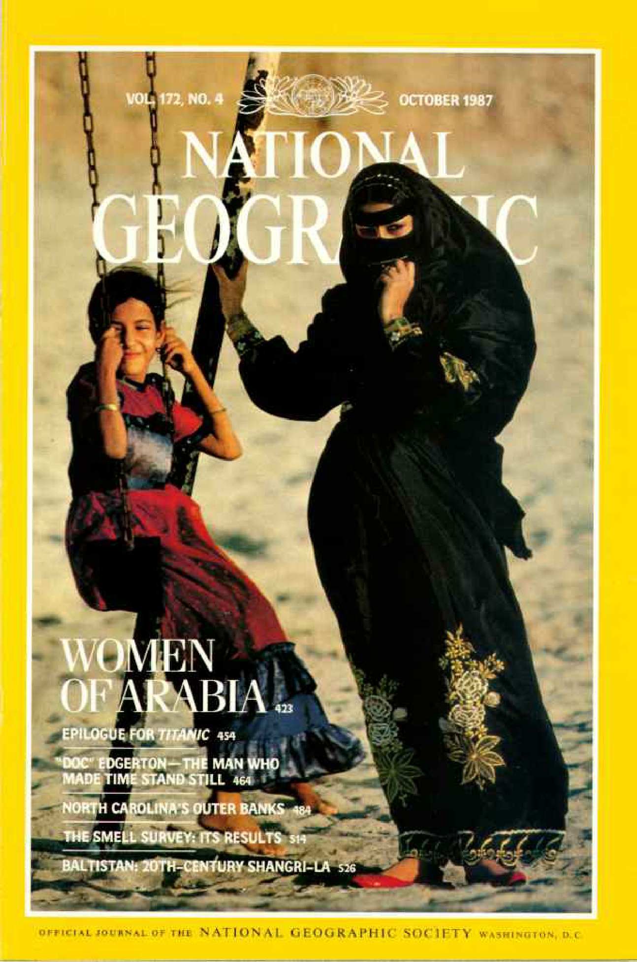 [해외잡지] National Geographic 1987-10 172-4 Oct