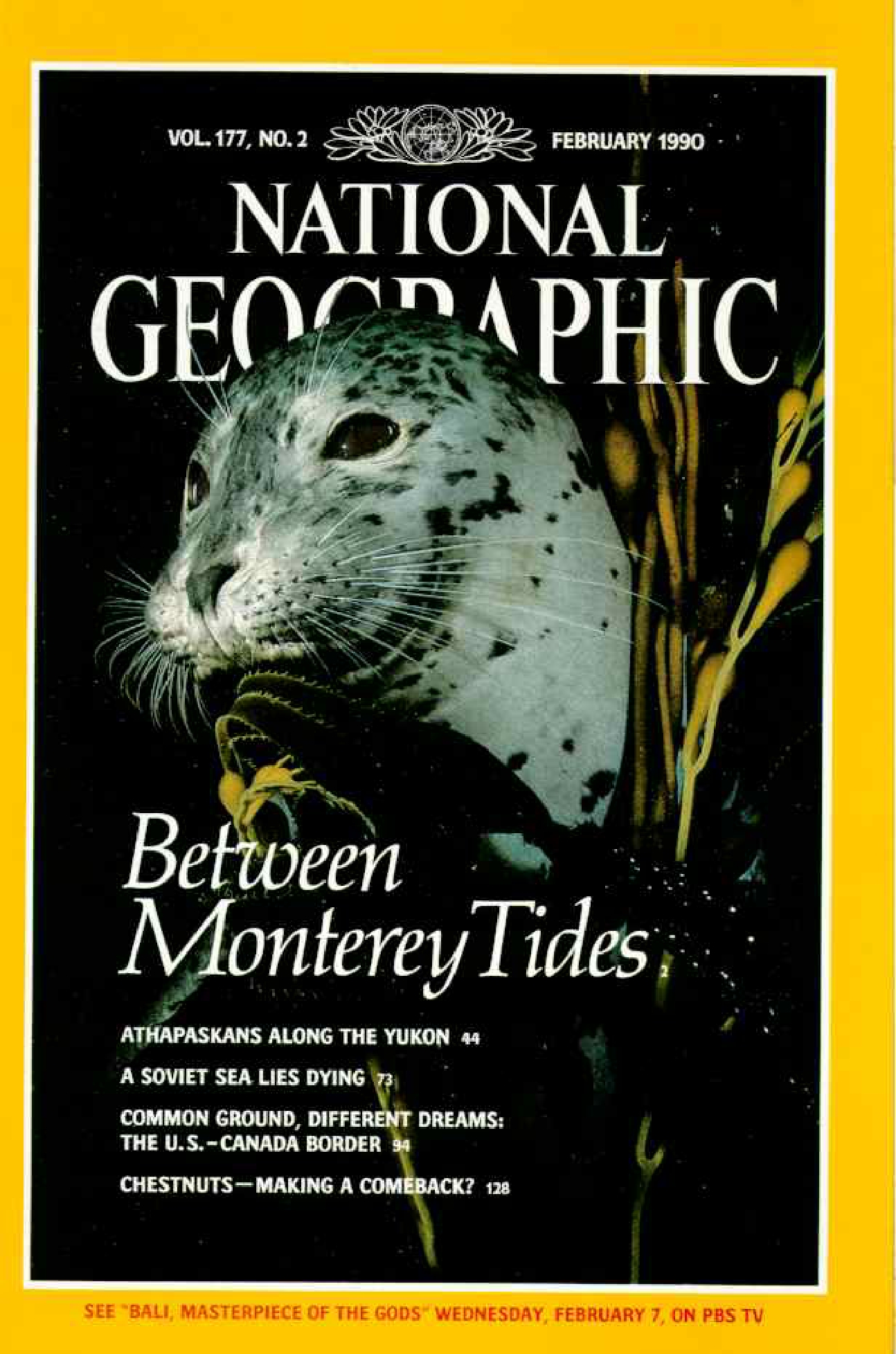 [해외잡지] National Geographic 1990-02 177-2 Feb