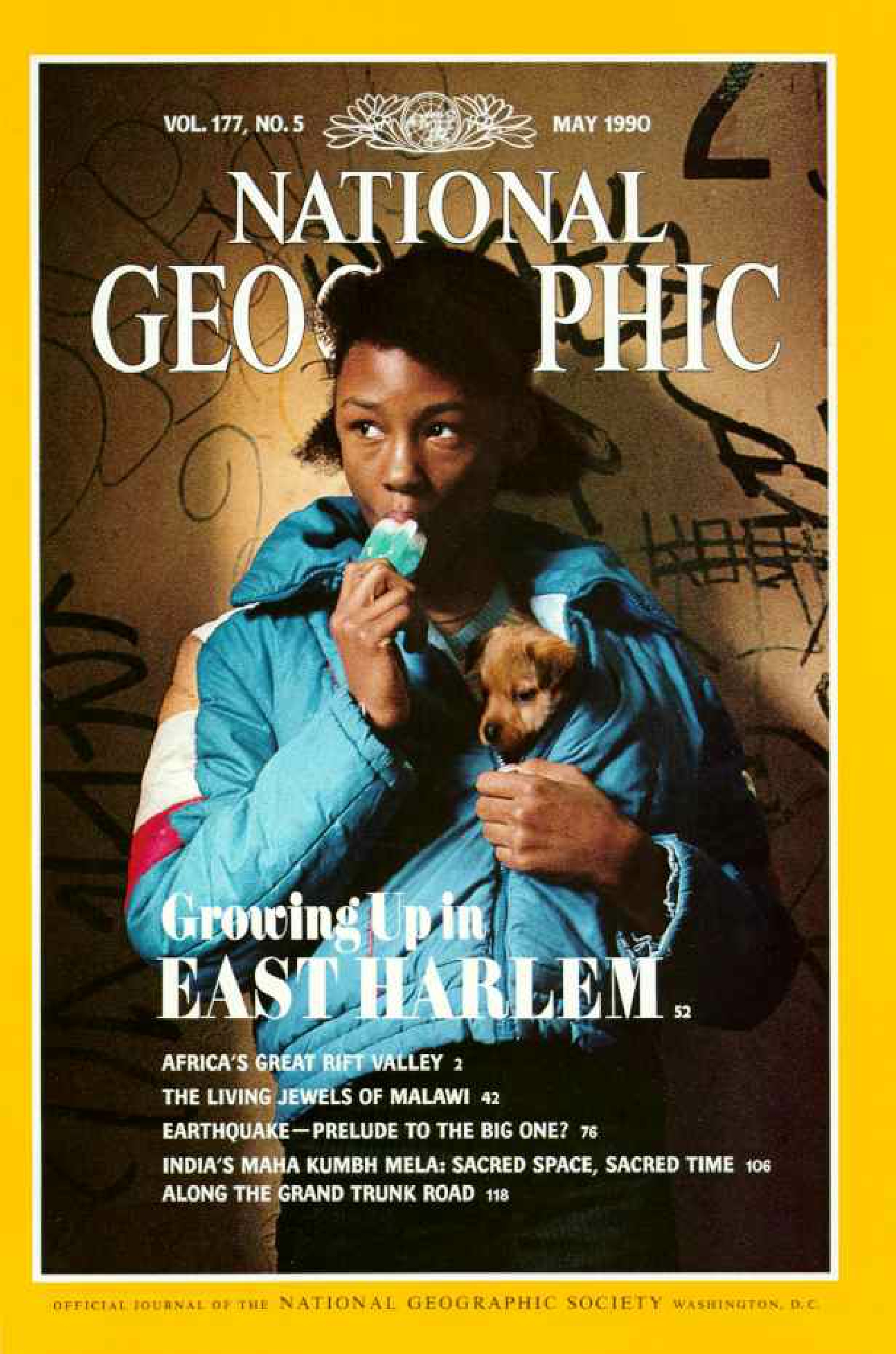 [해외잡지] National Geographic 1990-05 177-5 May