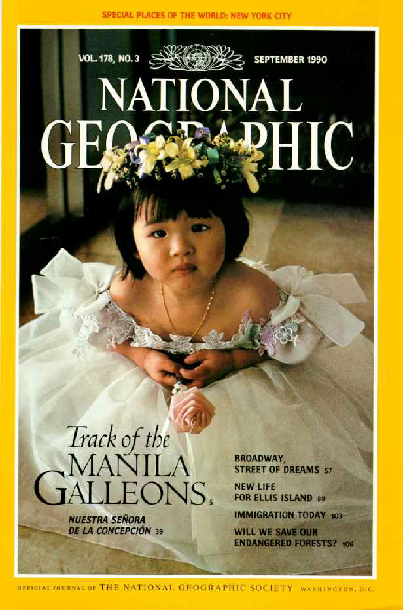 [해외잡지] National Geographic 1990-09 178-3 Sep