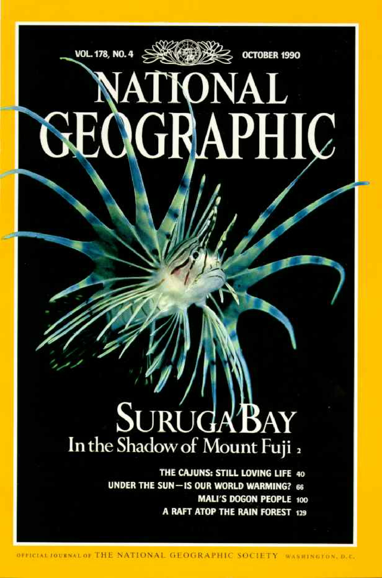 [해외잡지] National Geographic 1990-10 178-4 Oct