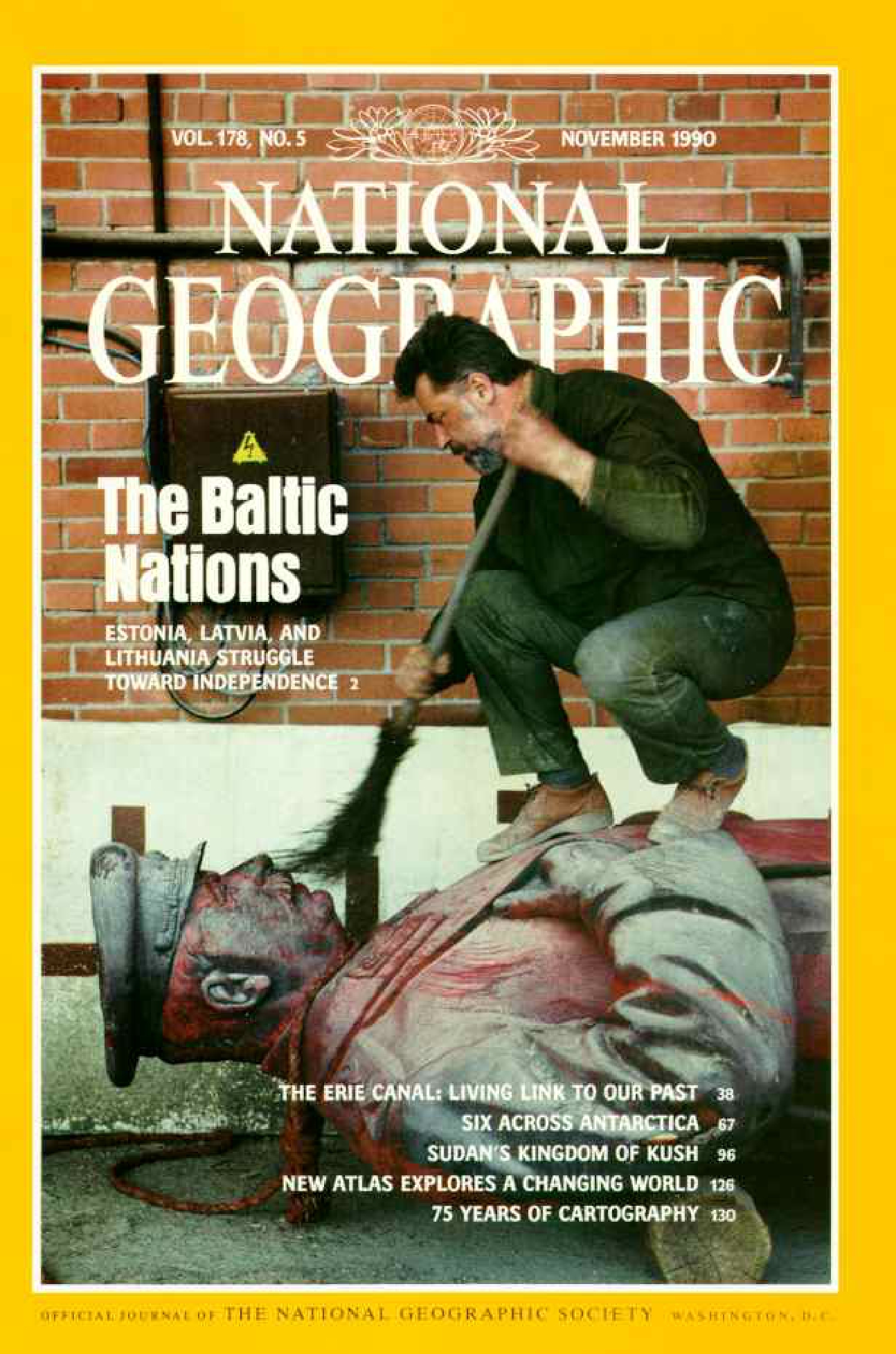 [해외잡지] National Geographic 1990-11 178-5 Nov
