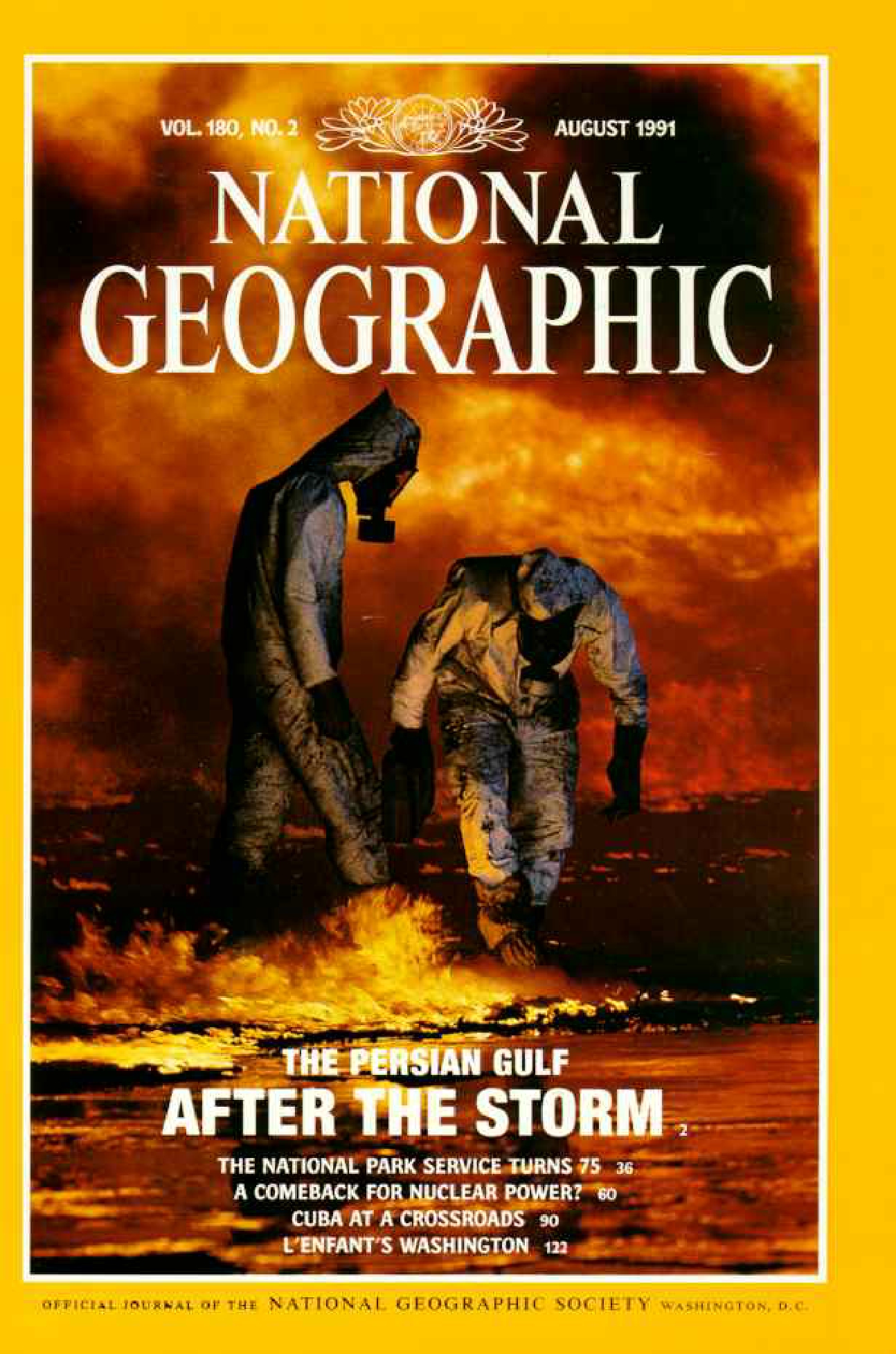 [해외잡지] National Geographic 1991-08 180-2 Aug