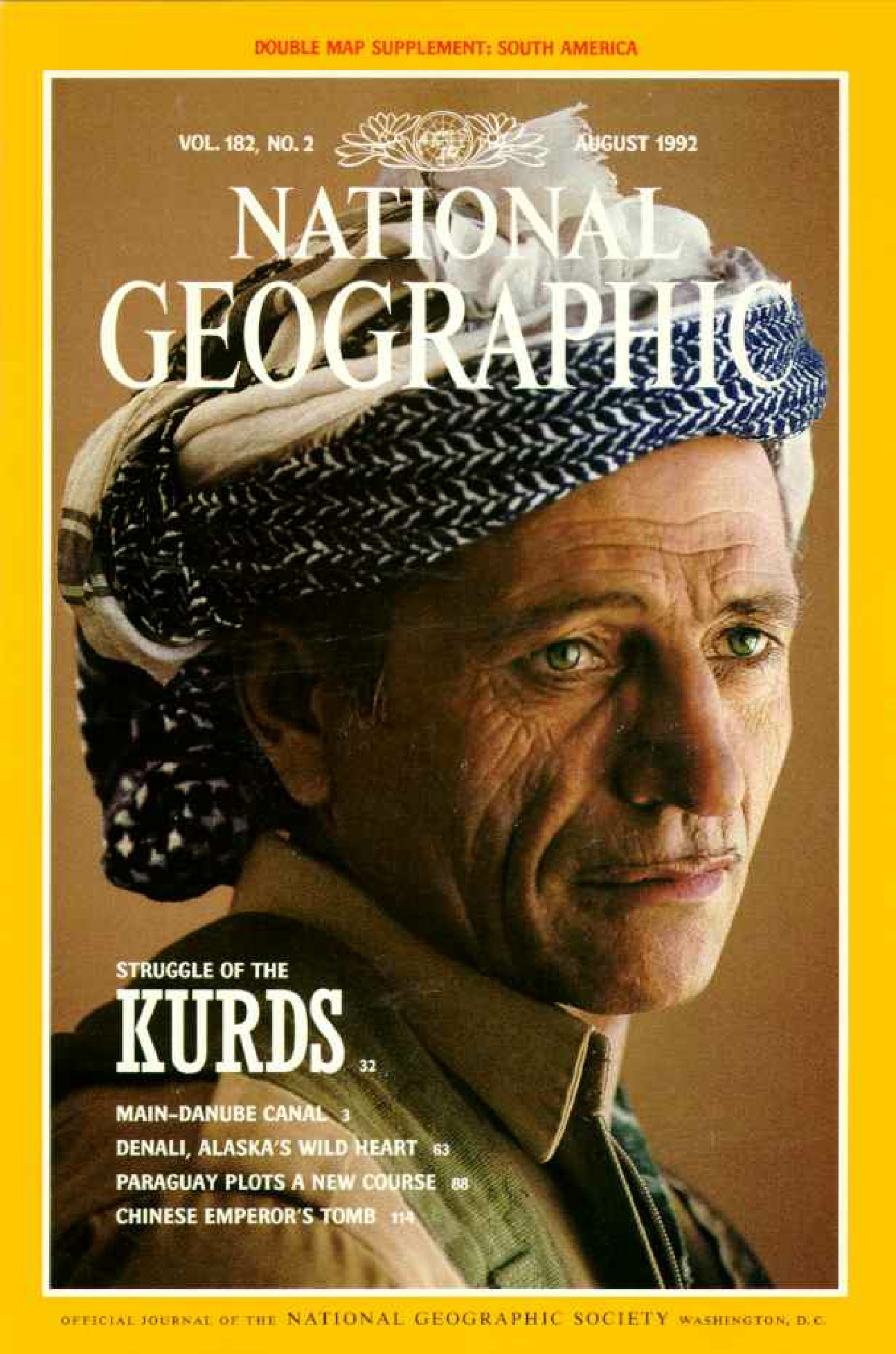 [해외잡지] National Geographic 1992-08 182-2 Aug