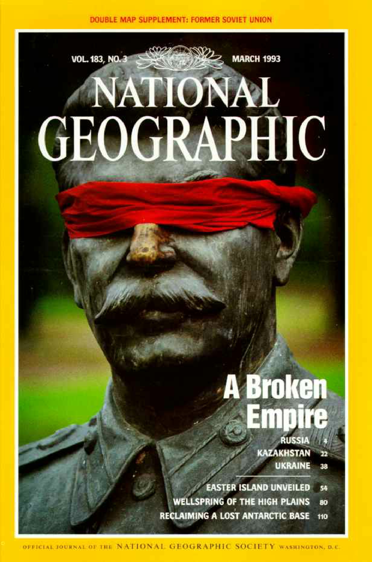 [해외잡지] National Geographic 1993-03 183-3 Mar