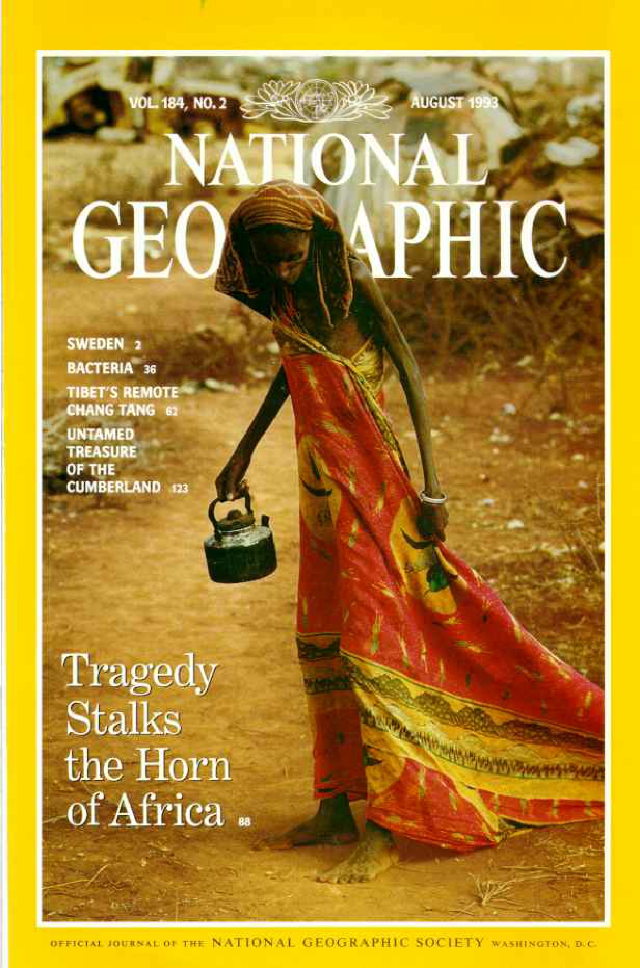 [해외잡지] National Geographic 1993-08 184-2 Aug
