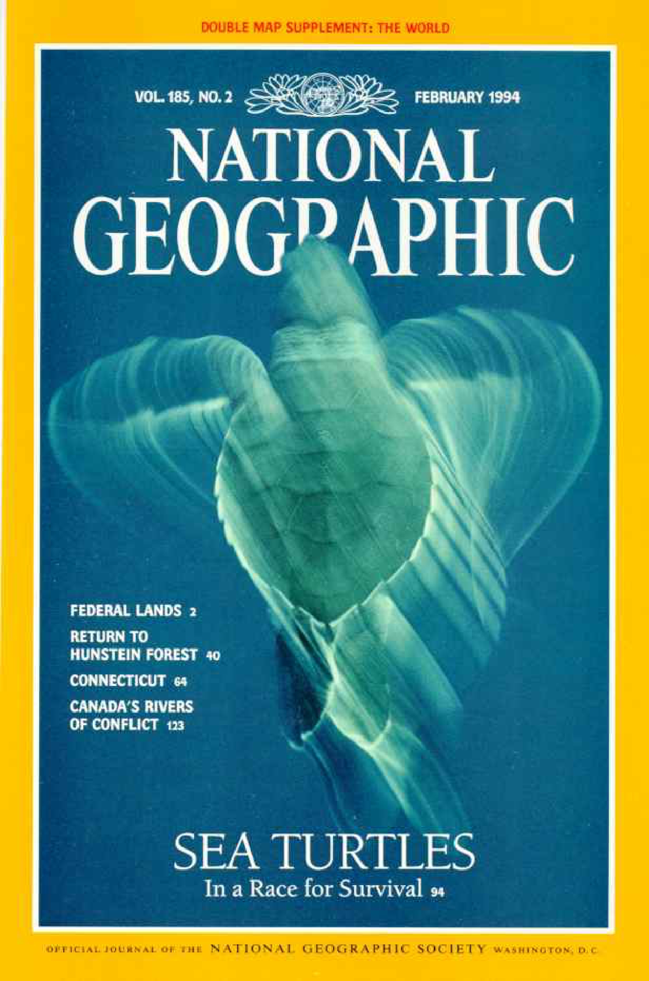 [해외잡지] National Geographic 1994-02 185-2 Feb