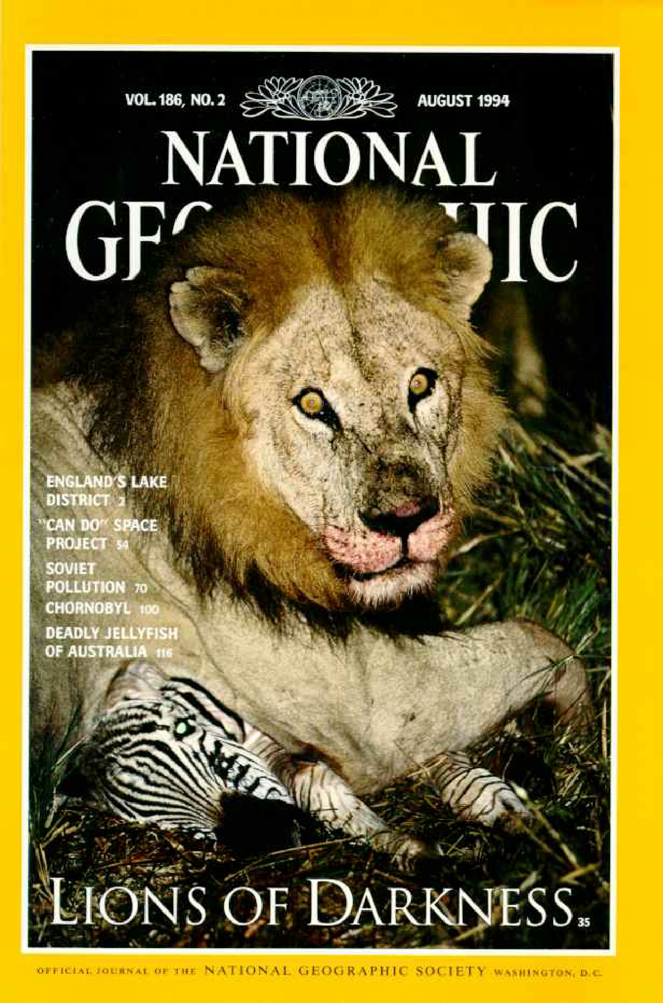 [해외잡지] National Geographic 1994-08 186-2 Aug
