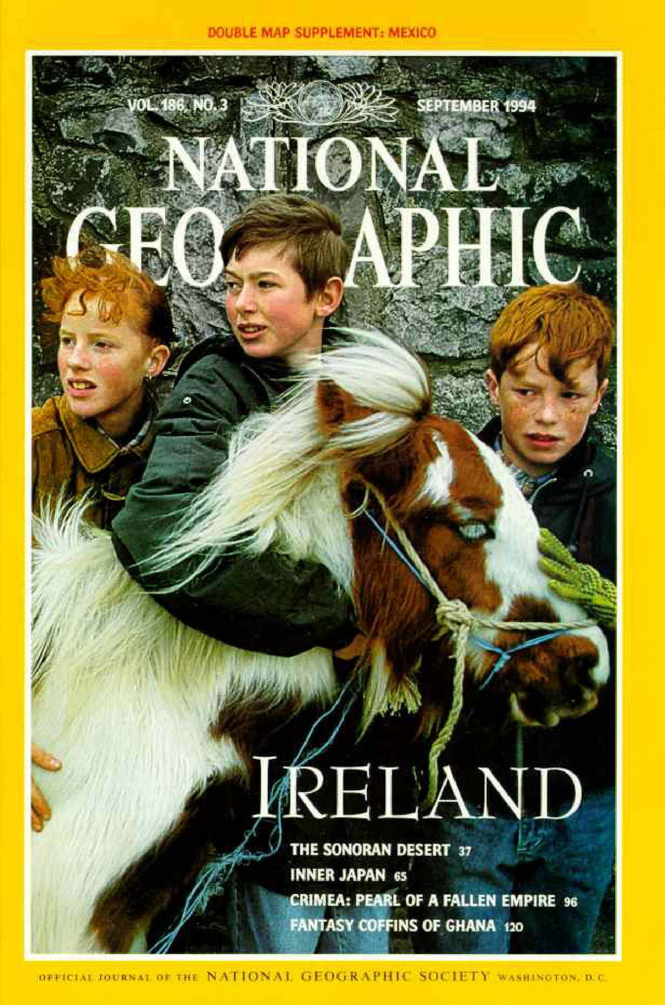 [해외잡지] National Geographic 1994-09 186-3 Sep