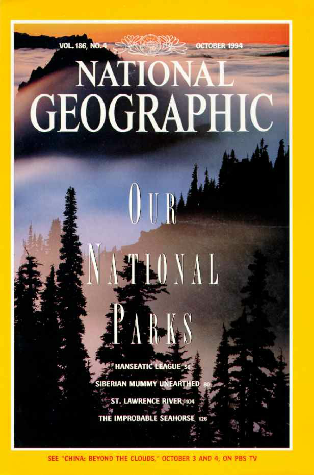 [해외잡지] National Geographic 1994-10 186-4 Oct