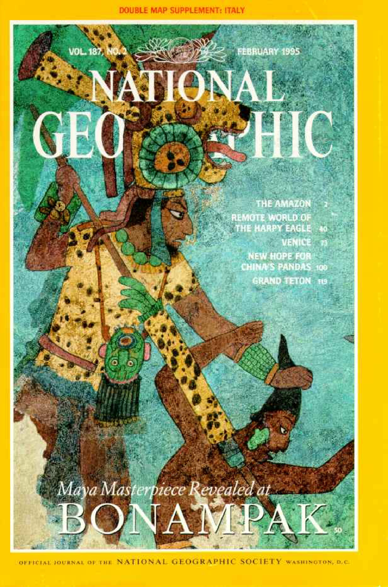 [해외잡지] National Geographic 1995-02 187-2 Feb