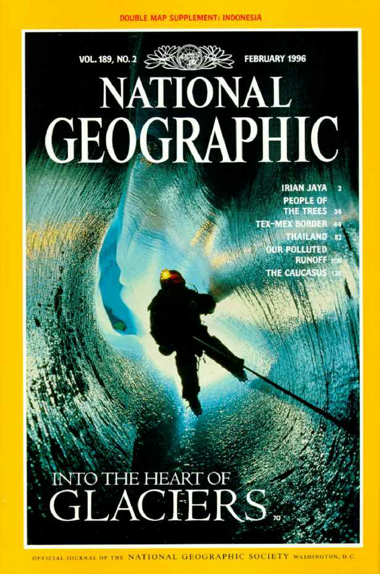 [해외잡지] National Geographic 1996-02 189-2 Feb