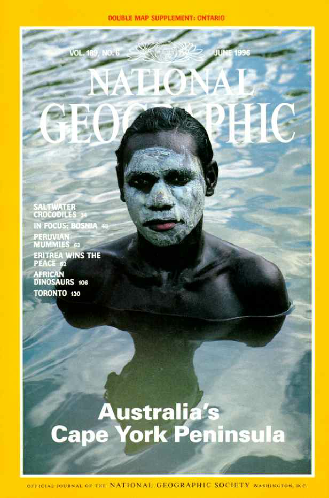 [해외잡지] National Geographic 1996-06 189-6 Jun