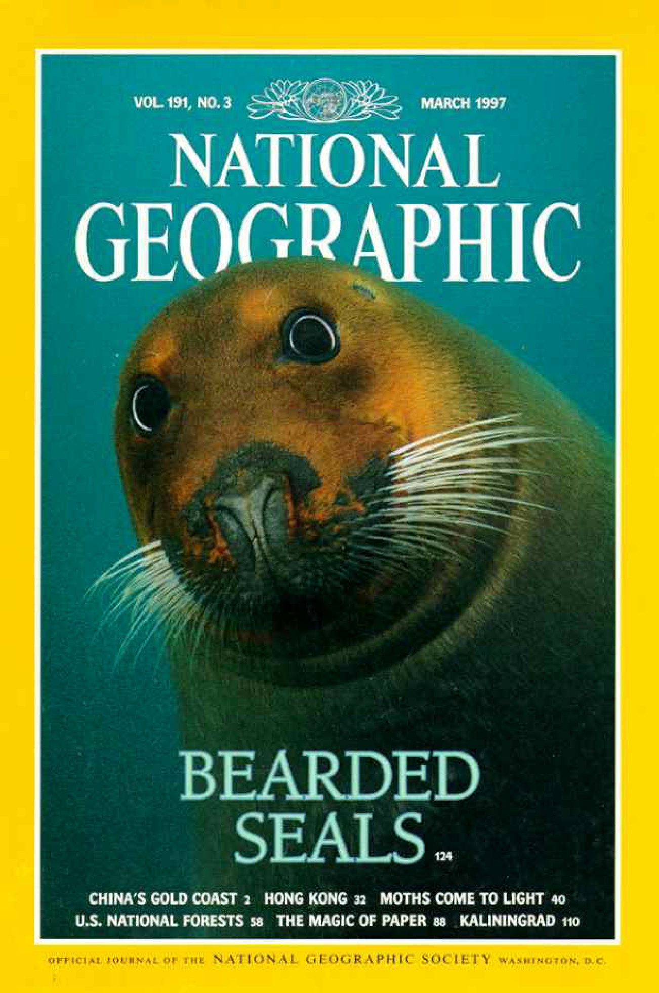 [해외잡지] National Geographic 1997-03 191-3 Mar