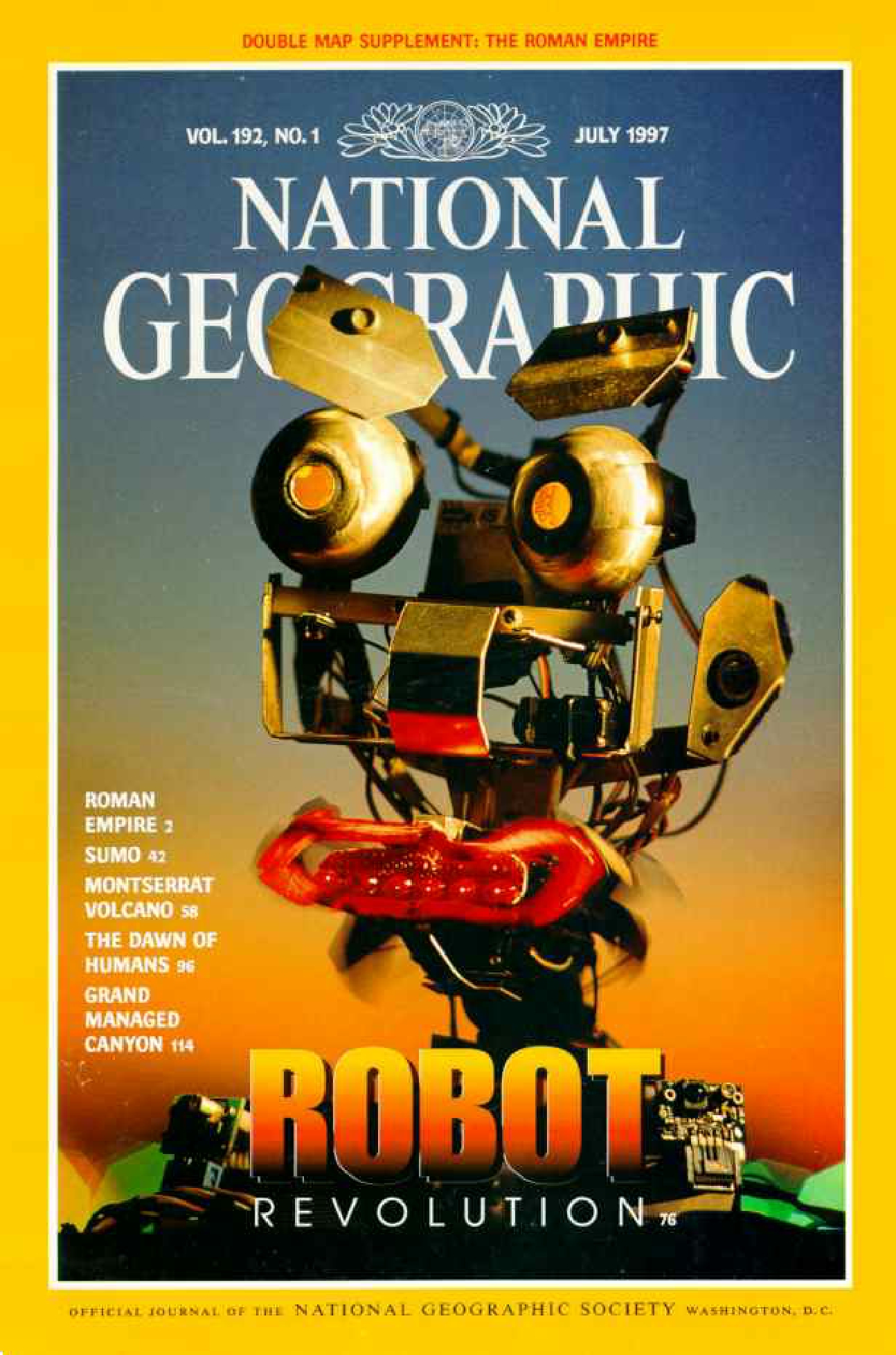 [해외잡지] National Geographic 1997-07 192-1 Jul