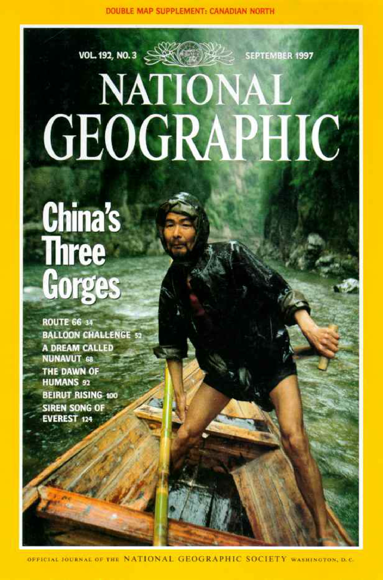 [해외잡지] National Geographic 1997-09 192-3 Sep