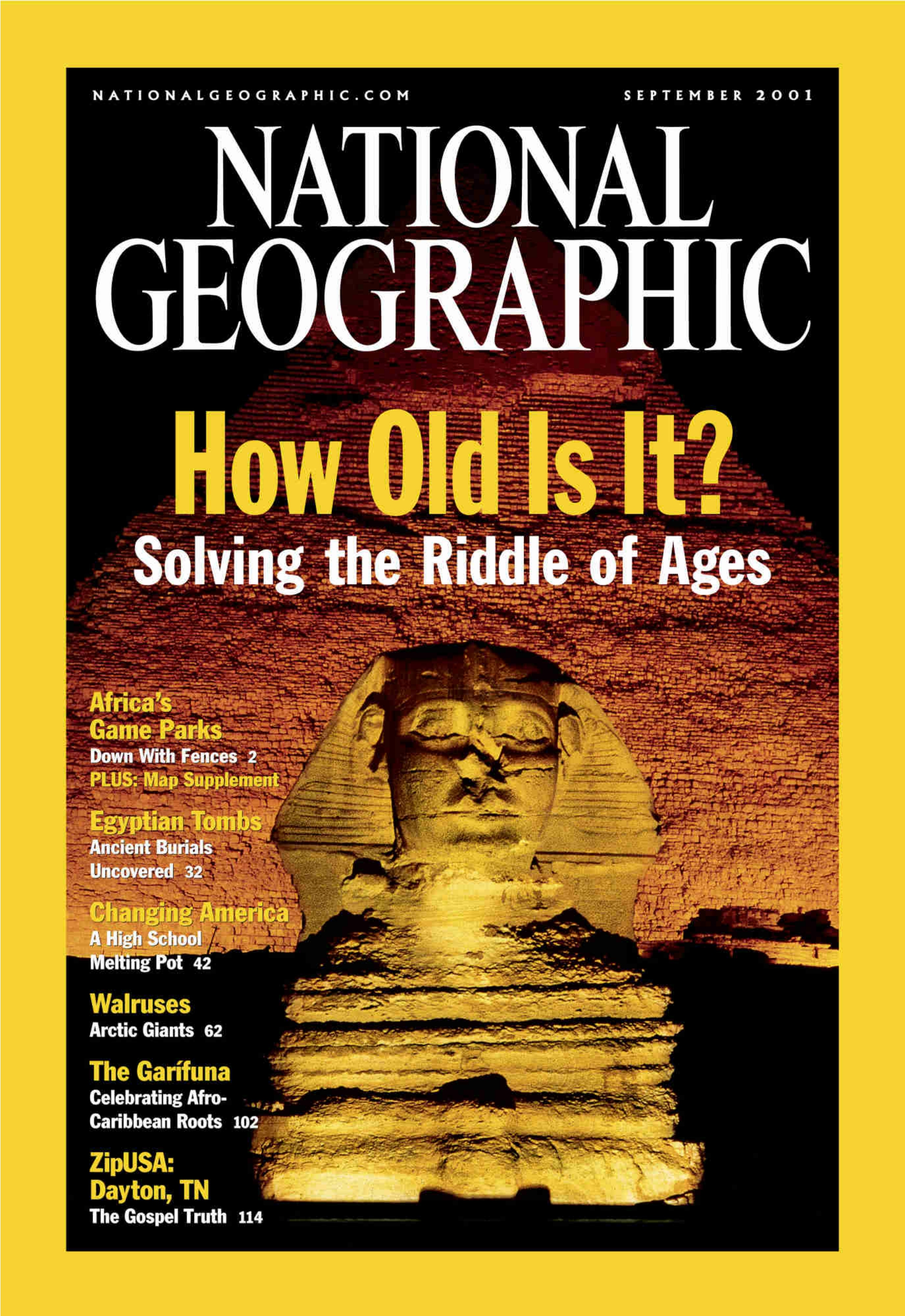 [해외잡지] National Geographic 2001-09