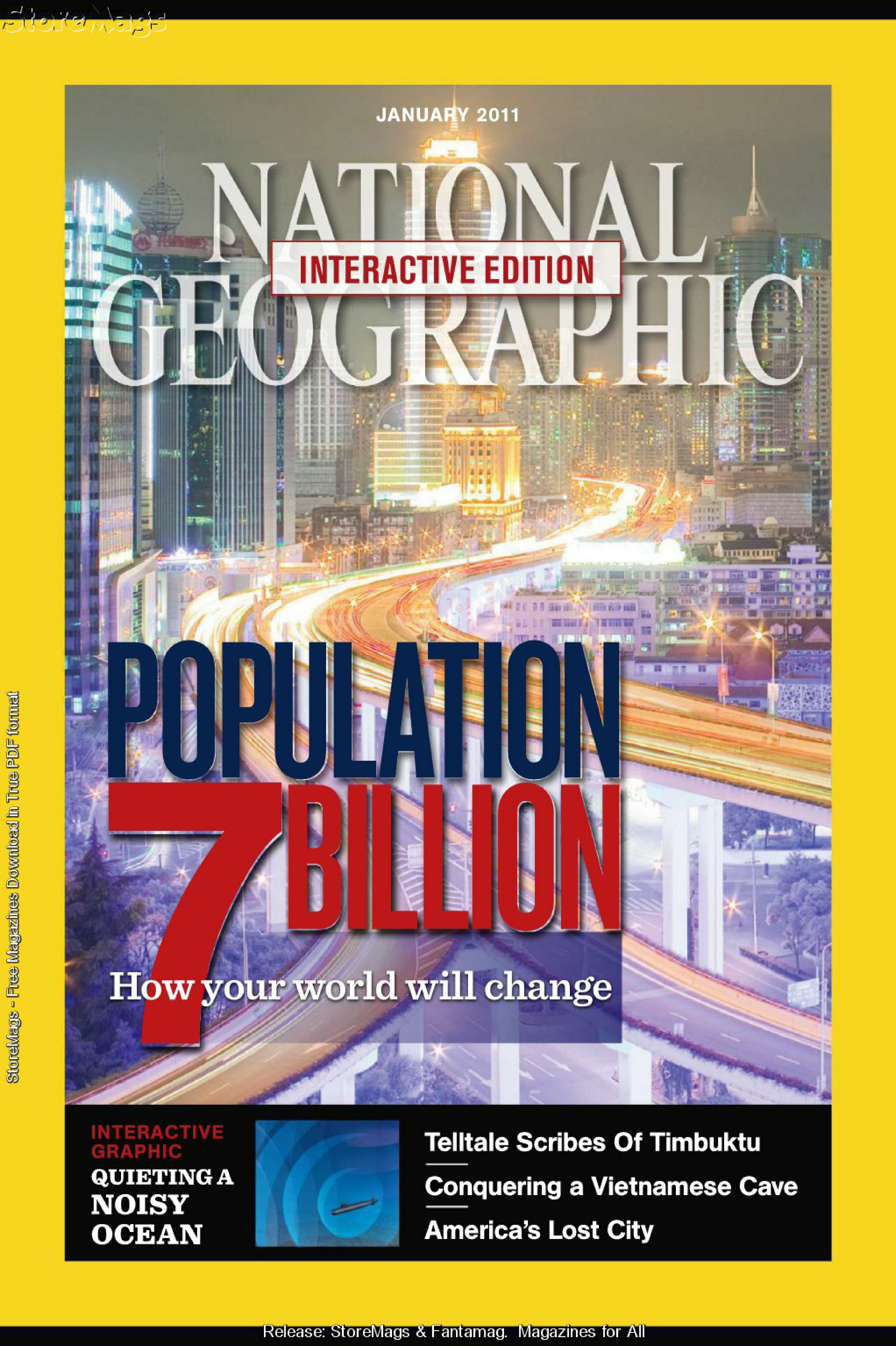 [해외잡지] National Geographic 2011 01 US