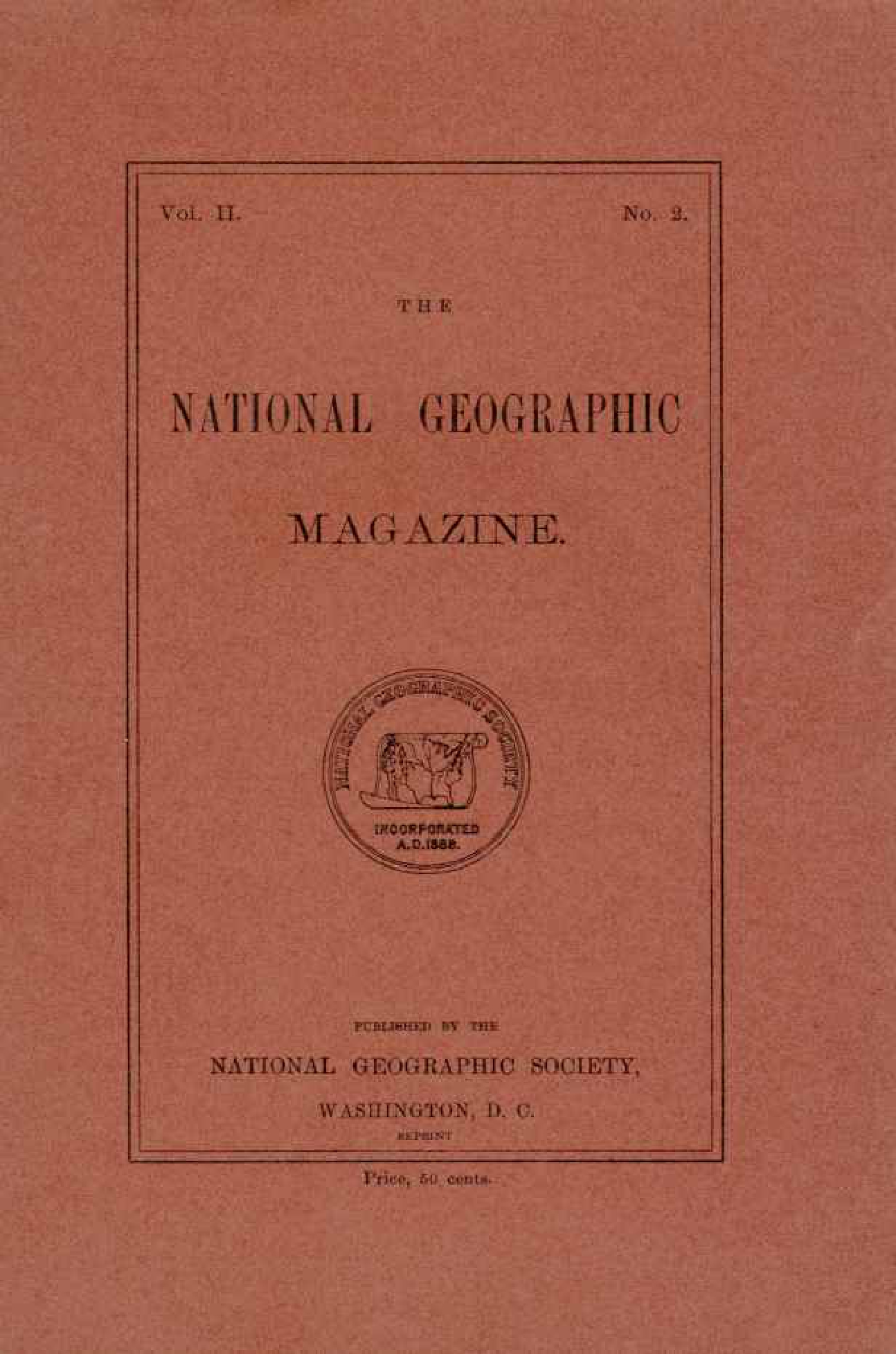 [해외잡지] National Geographic 1890-02 002-2
