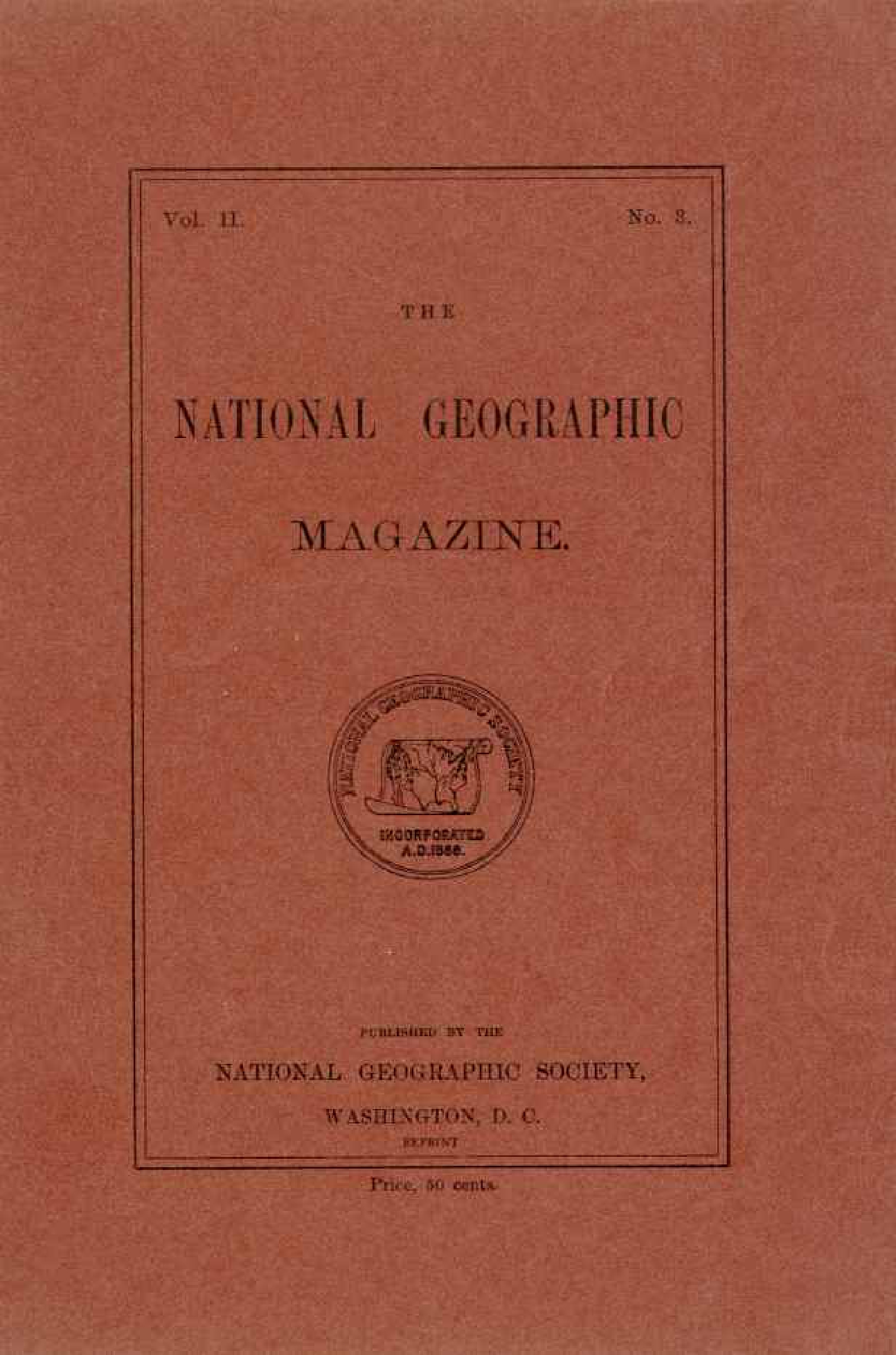 [해외잡지] National Geographic 1890-03 002-3
