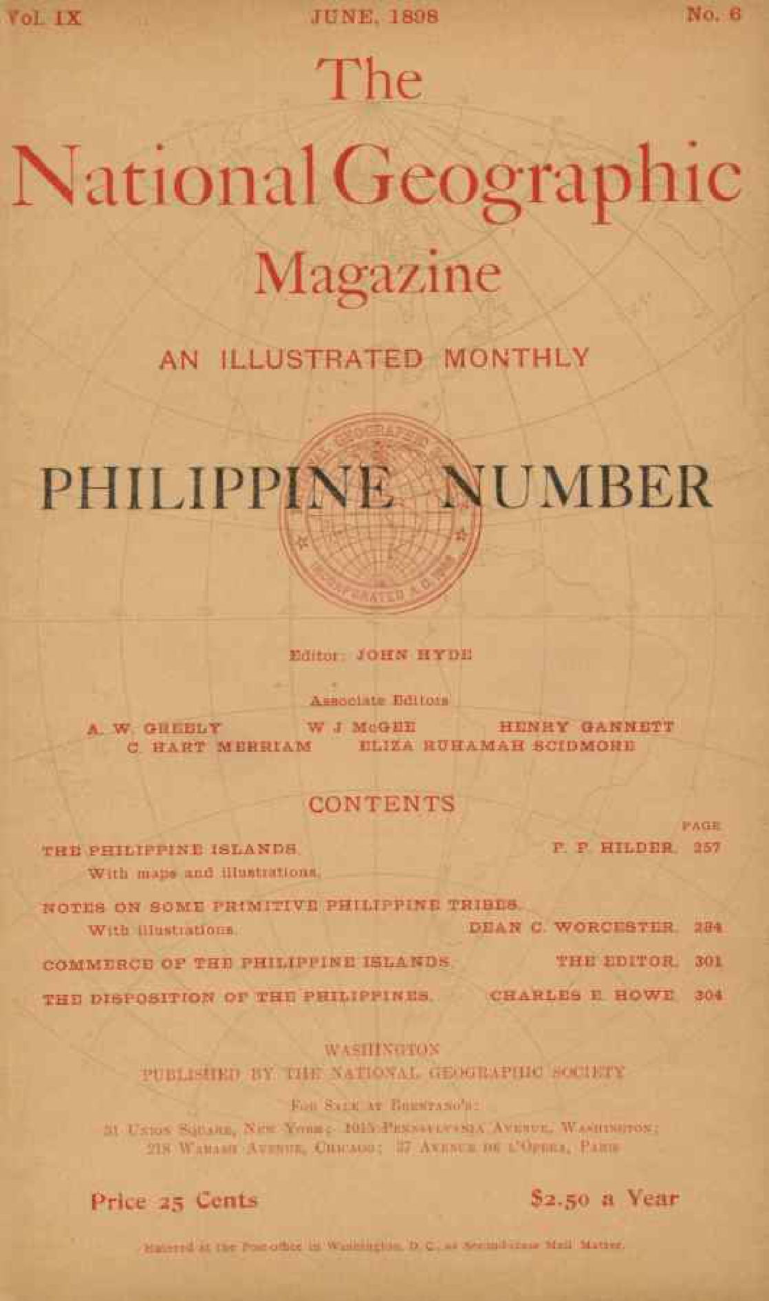 [해외잡지] National Geographic 1898-06 009-06 Jun