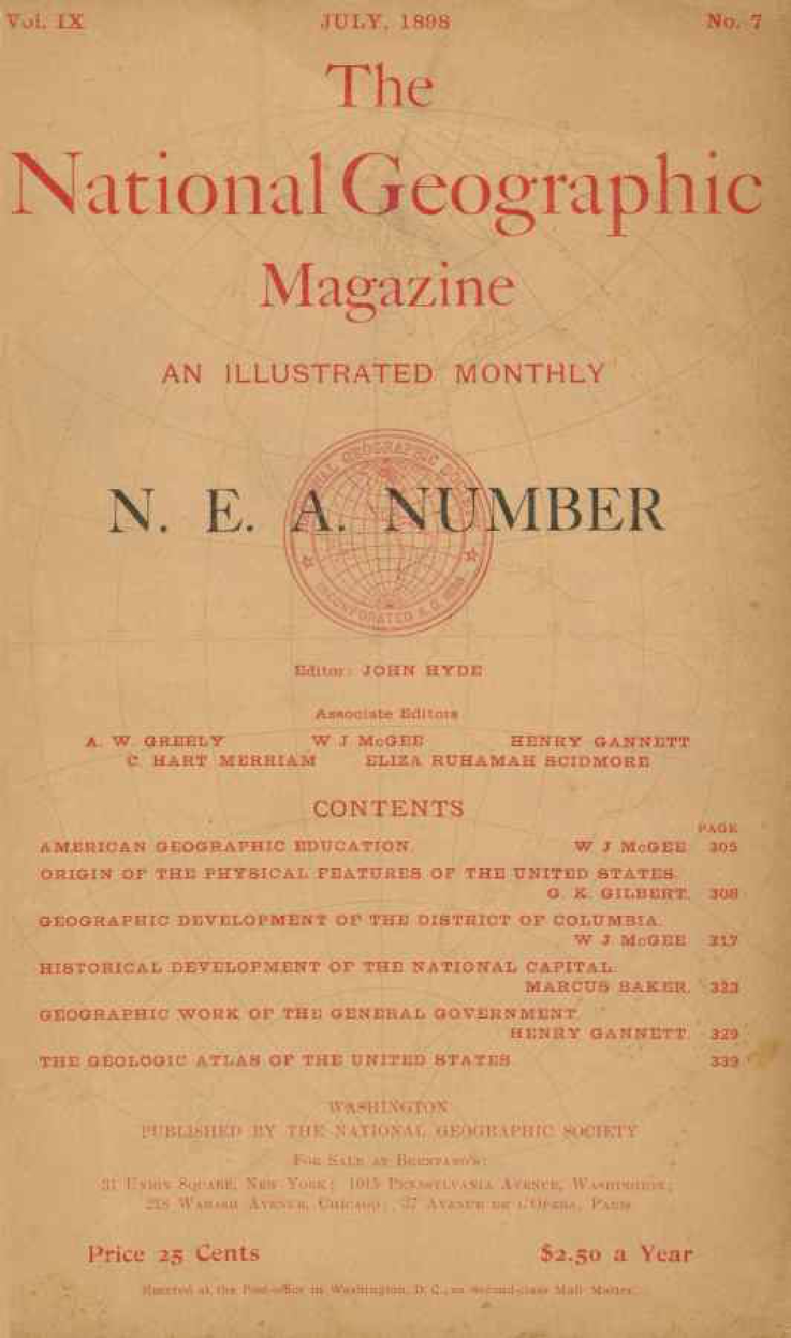 [해외잡지] National Geographic 1898-07 009-07 Jul