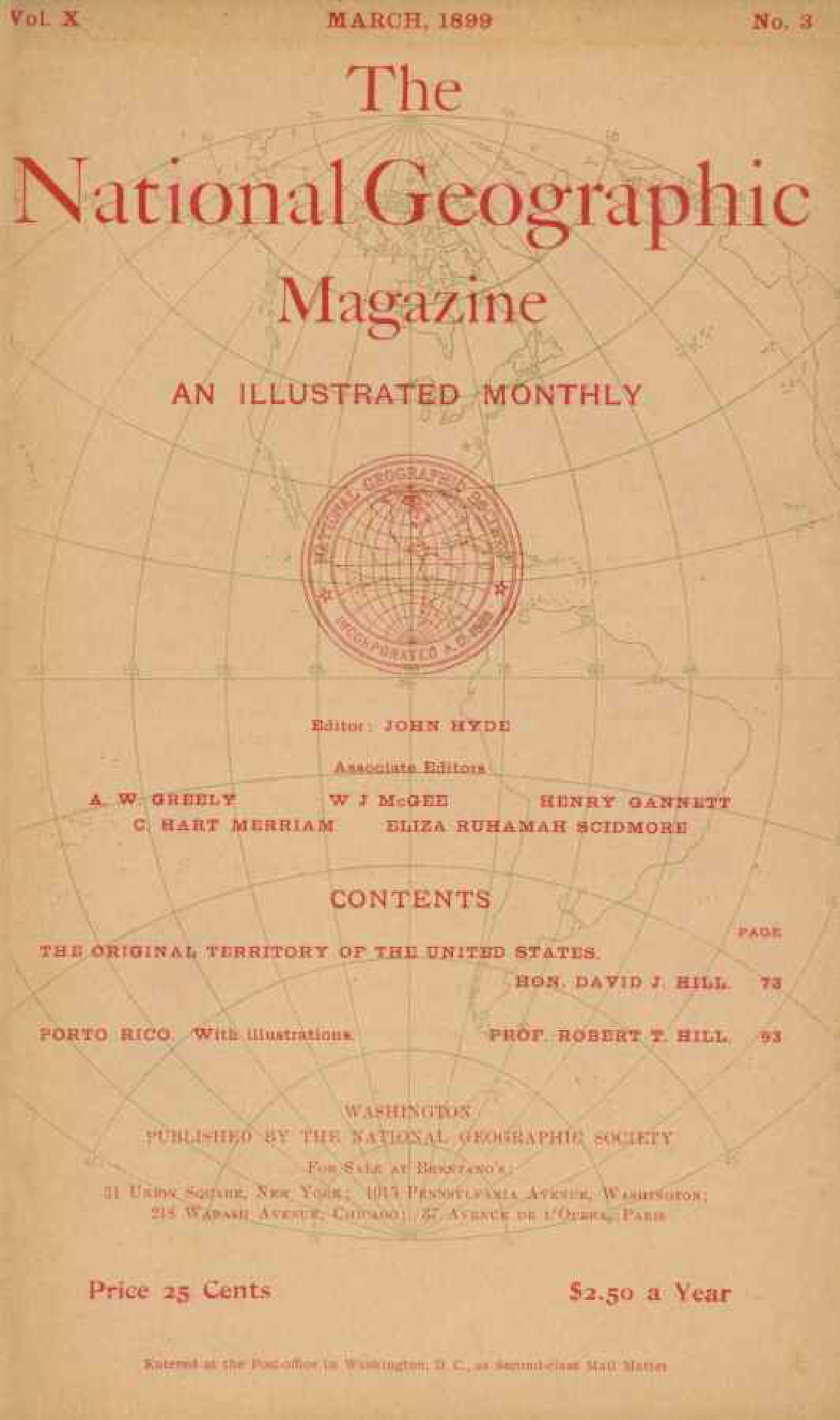 [해외잡지] National Geographic 1899-03 010-03 Mar