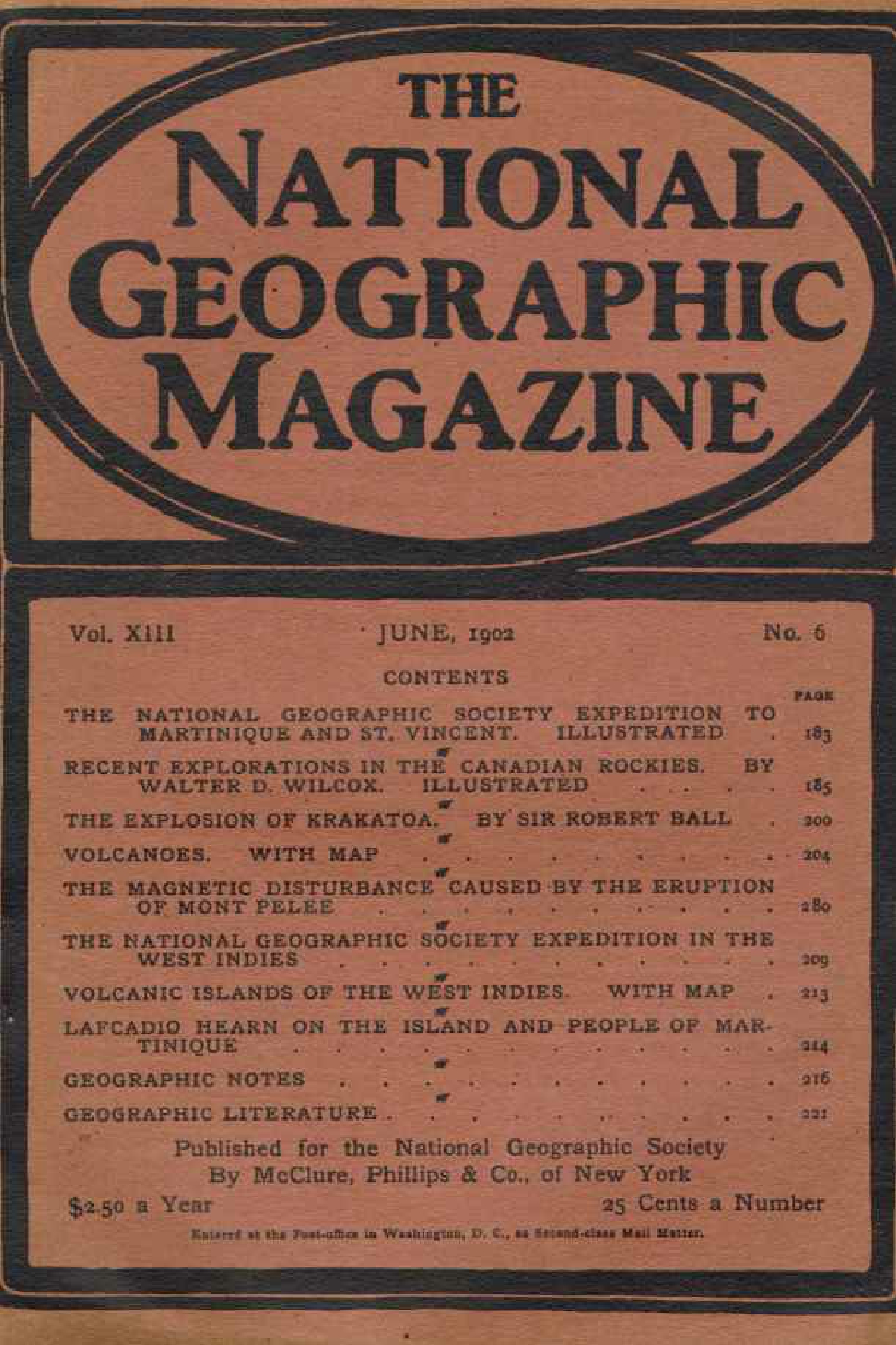 [해외잡지] National Geographic 1902-06 013-06 Jun