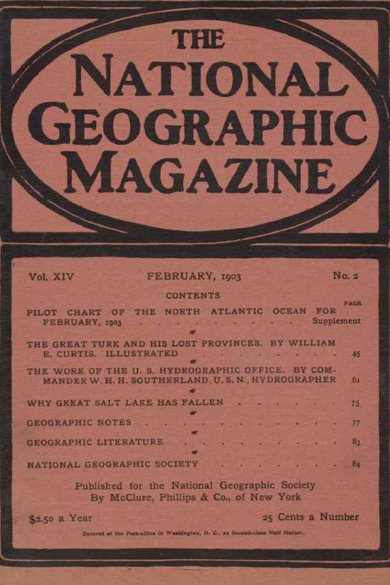 [해외잡지] National Geographic 1903-02 014-02 Feb