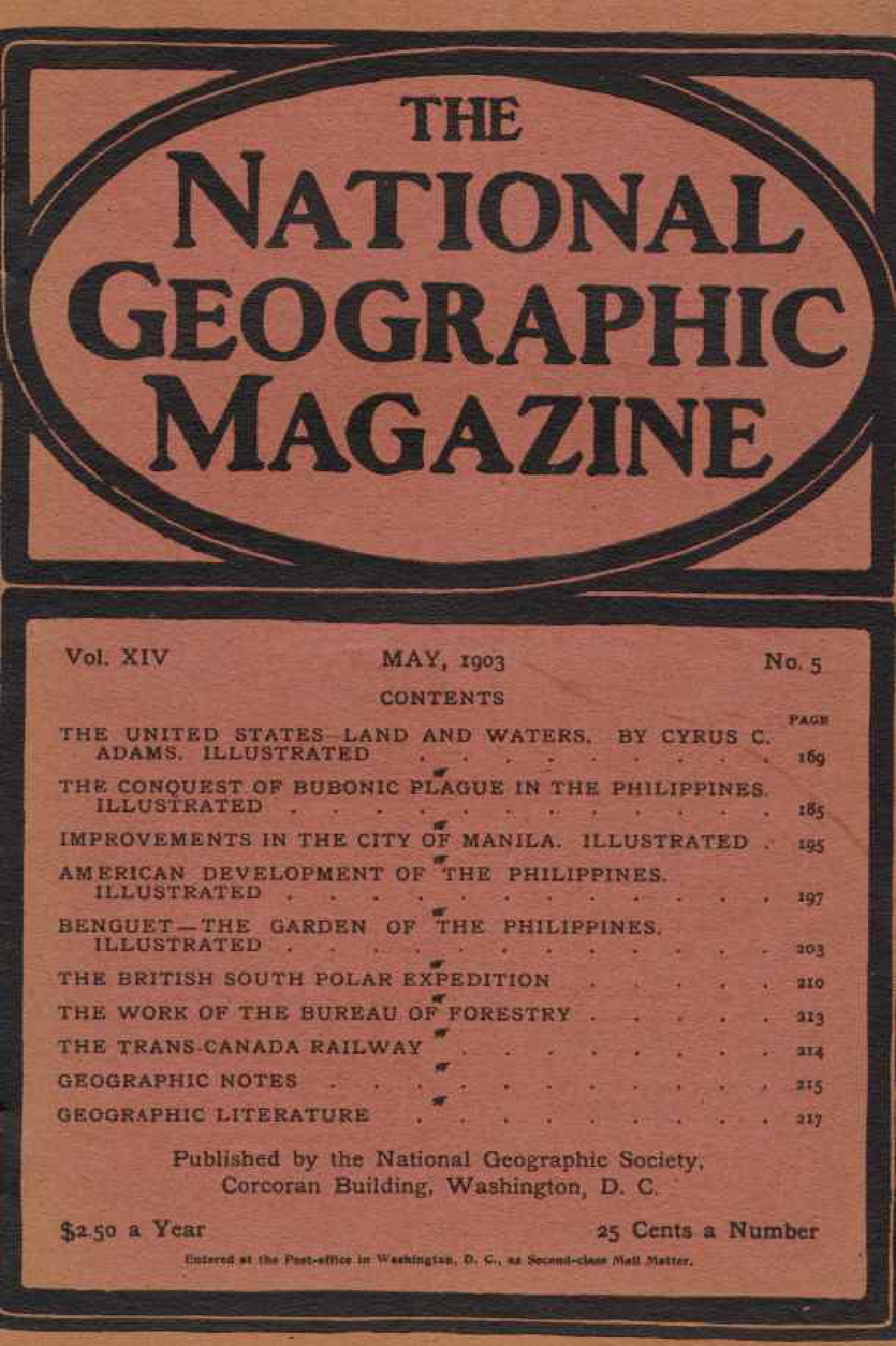 [해외잡지] National Geographic 1903-05 014-05 May