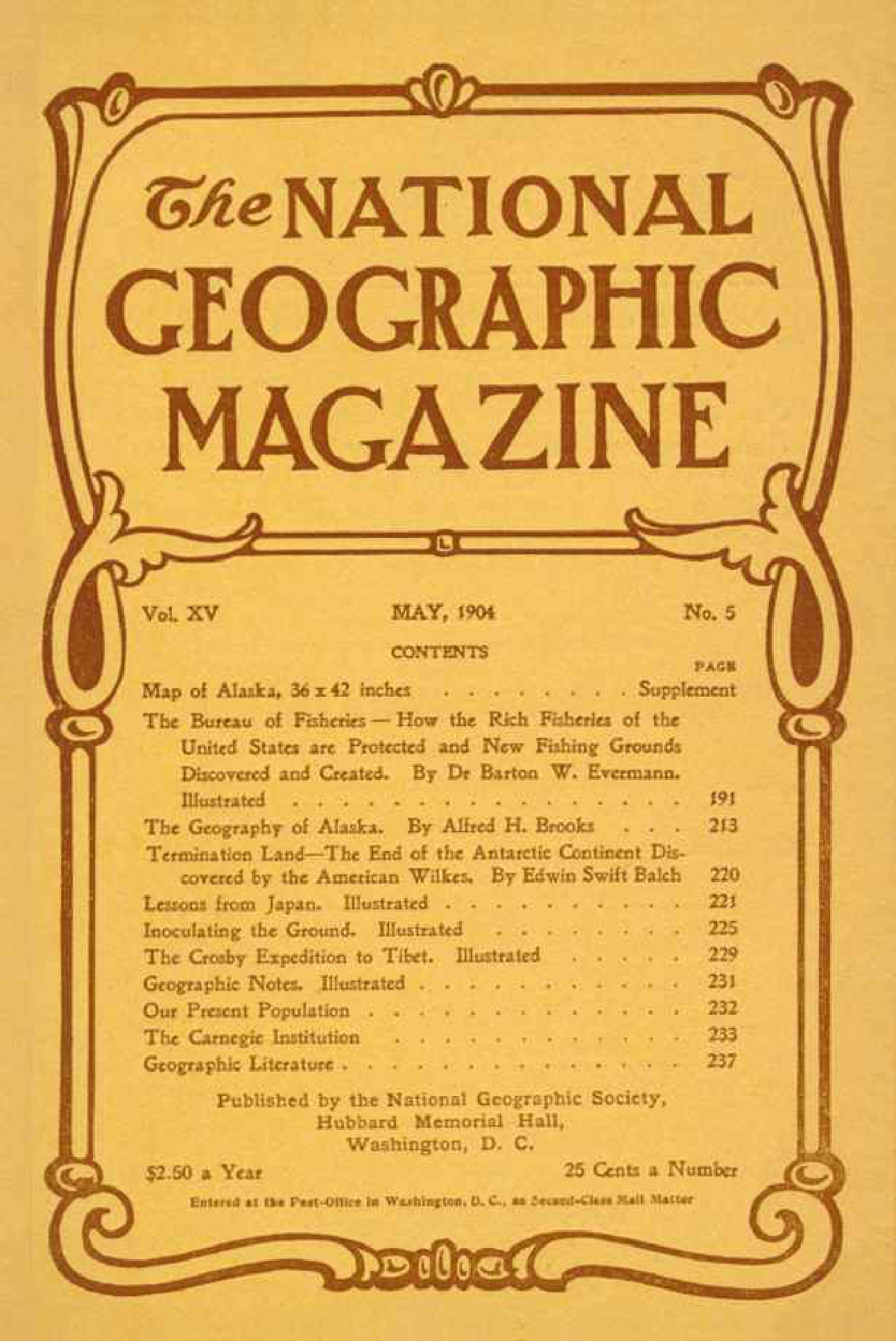 [해외잡지] National Geographic 1904-05 015-05 May