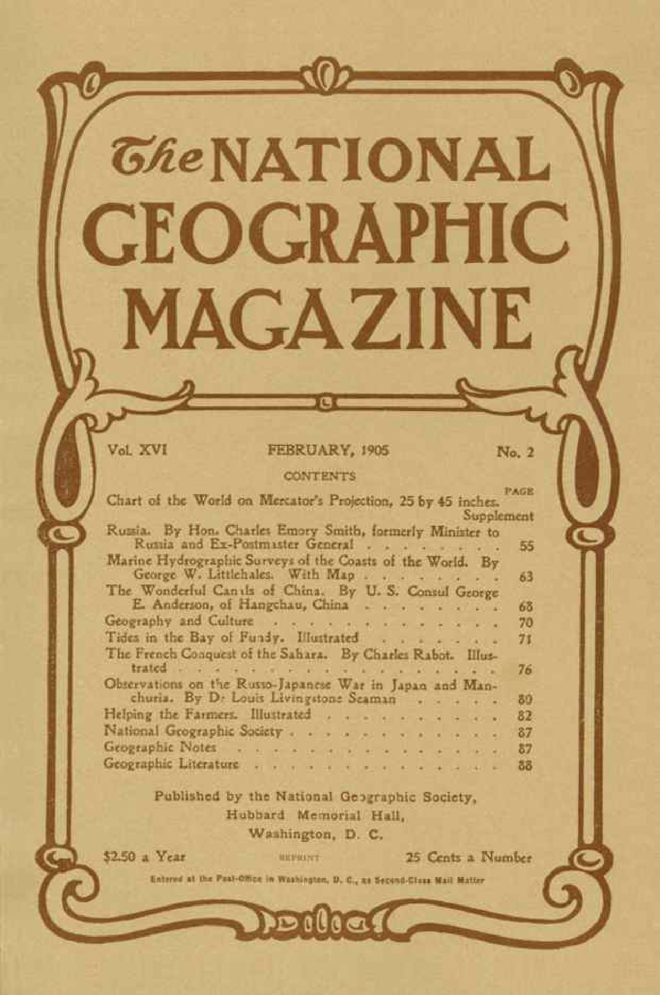 [해외잡지] National Geographic 1905-02 016-02 Feb
