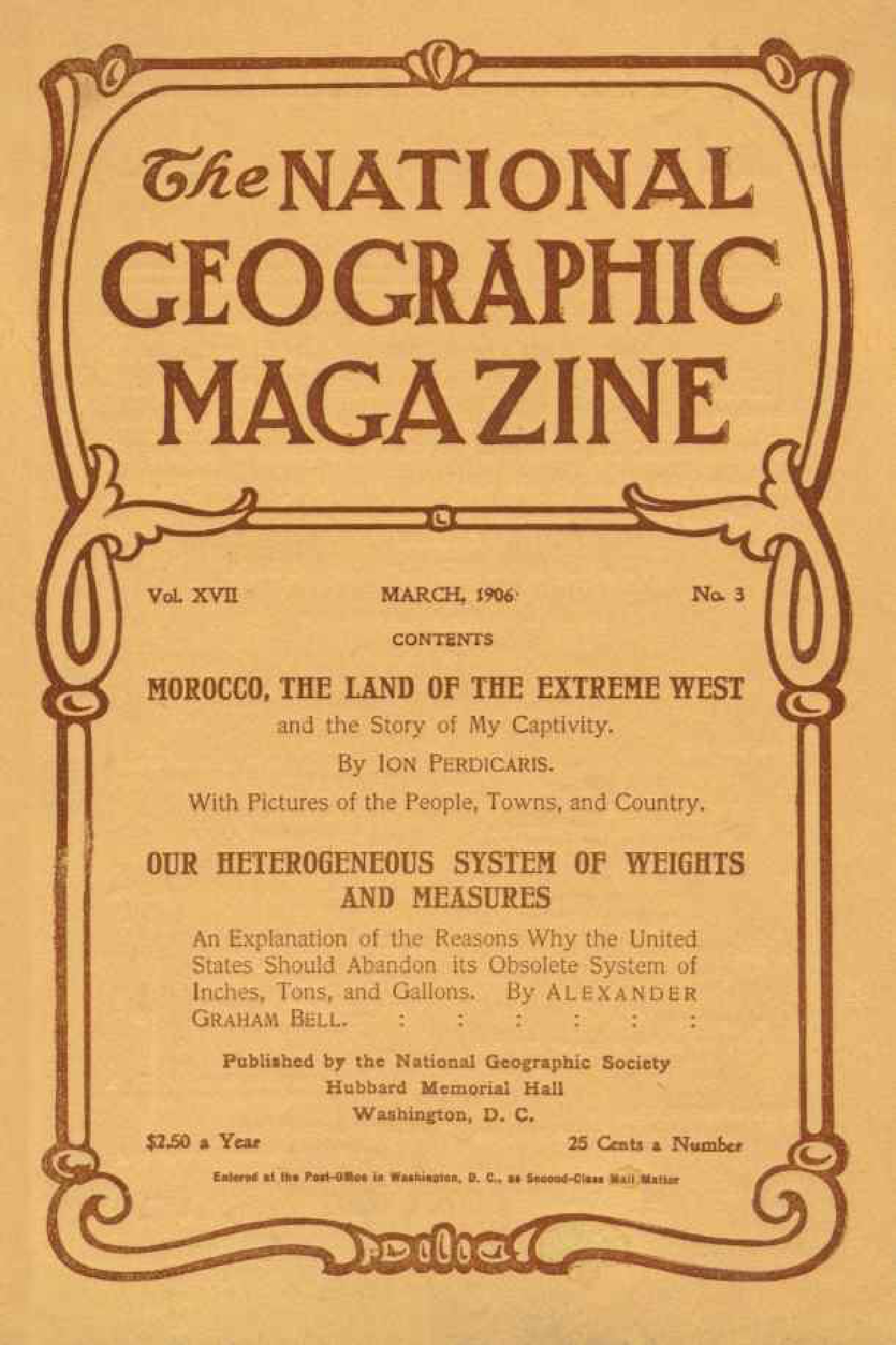[해외잡지] National Geographic 1906-03 017-03 Mar