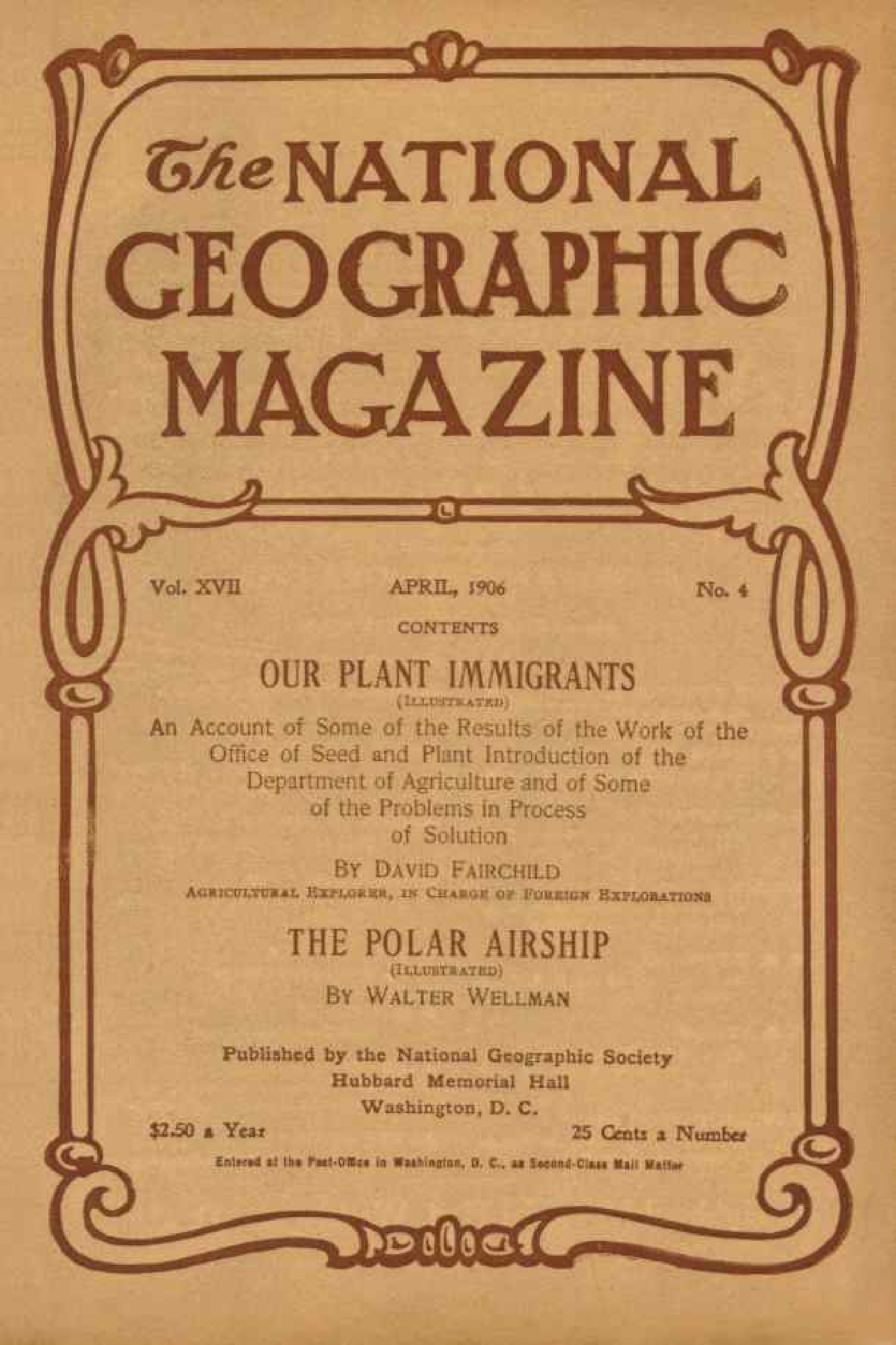 [해외잡지] National Geographic 1906-04 017-04 Apr