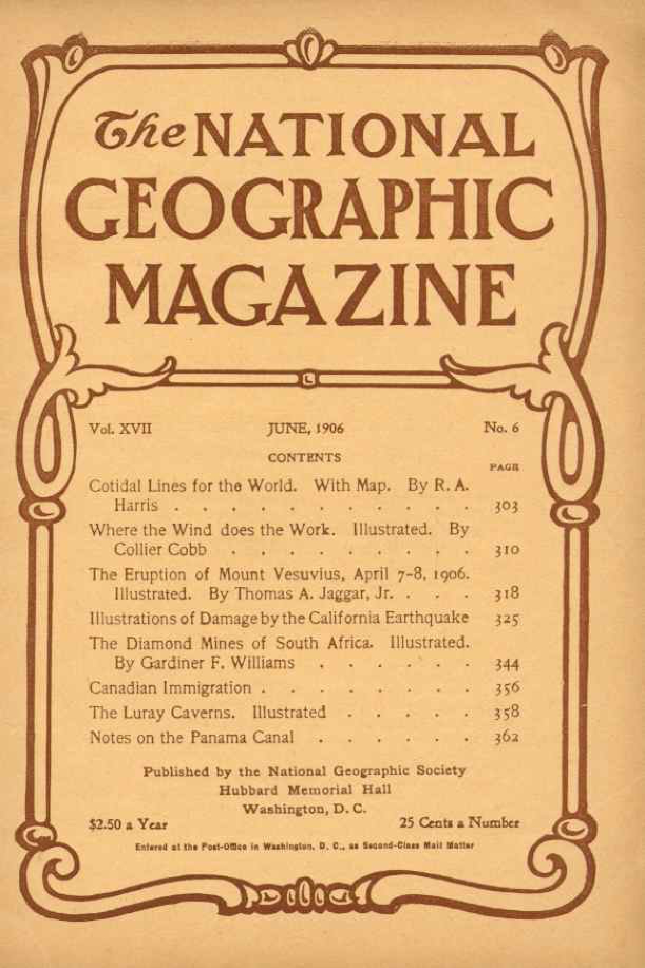 [해외잡지] National Geographic 1906-06 017-06 Jun