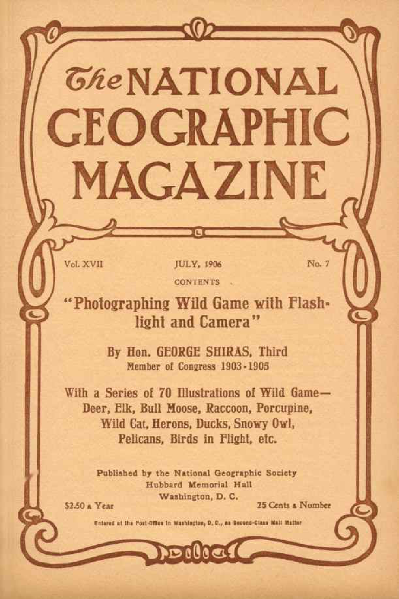 [해외잡지] National Geographic 1906-07 017-07 Jul