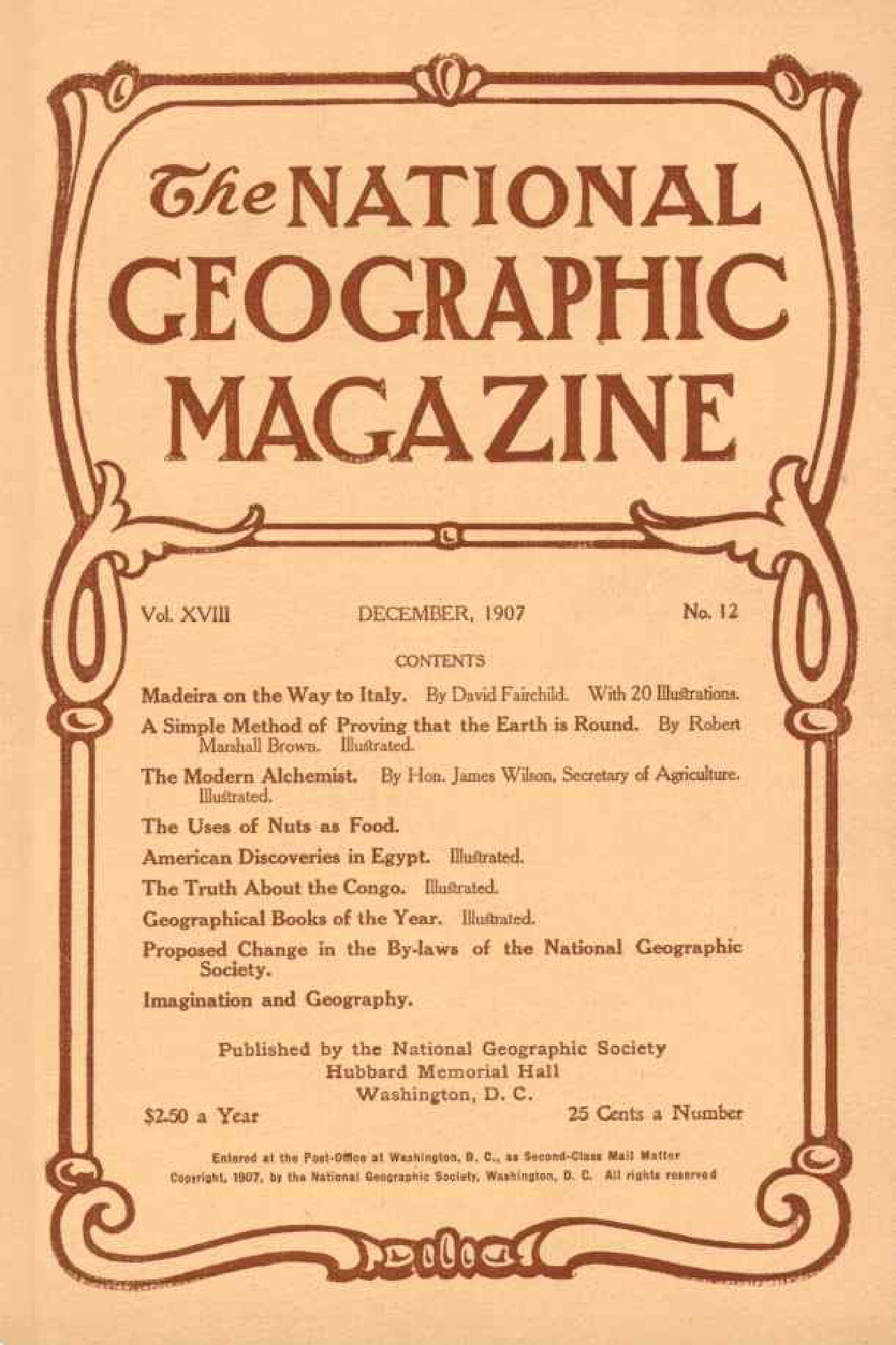 [해외잡지] National Geographic 1907-12 018-12 Dec