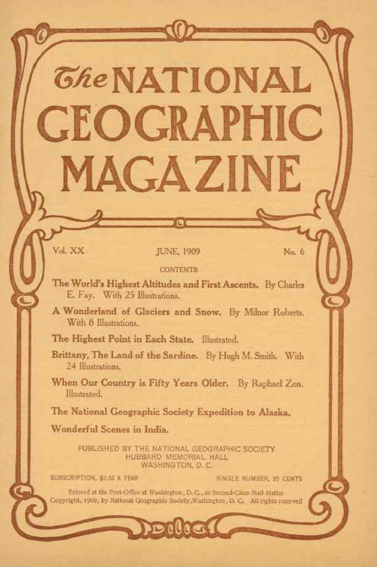 [해외잡지] National Geographic 1909-06 020-06 Jun