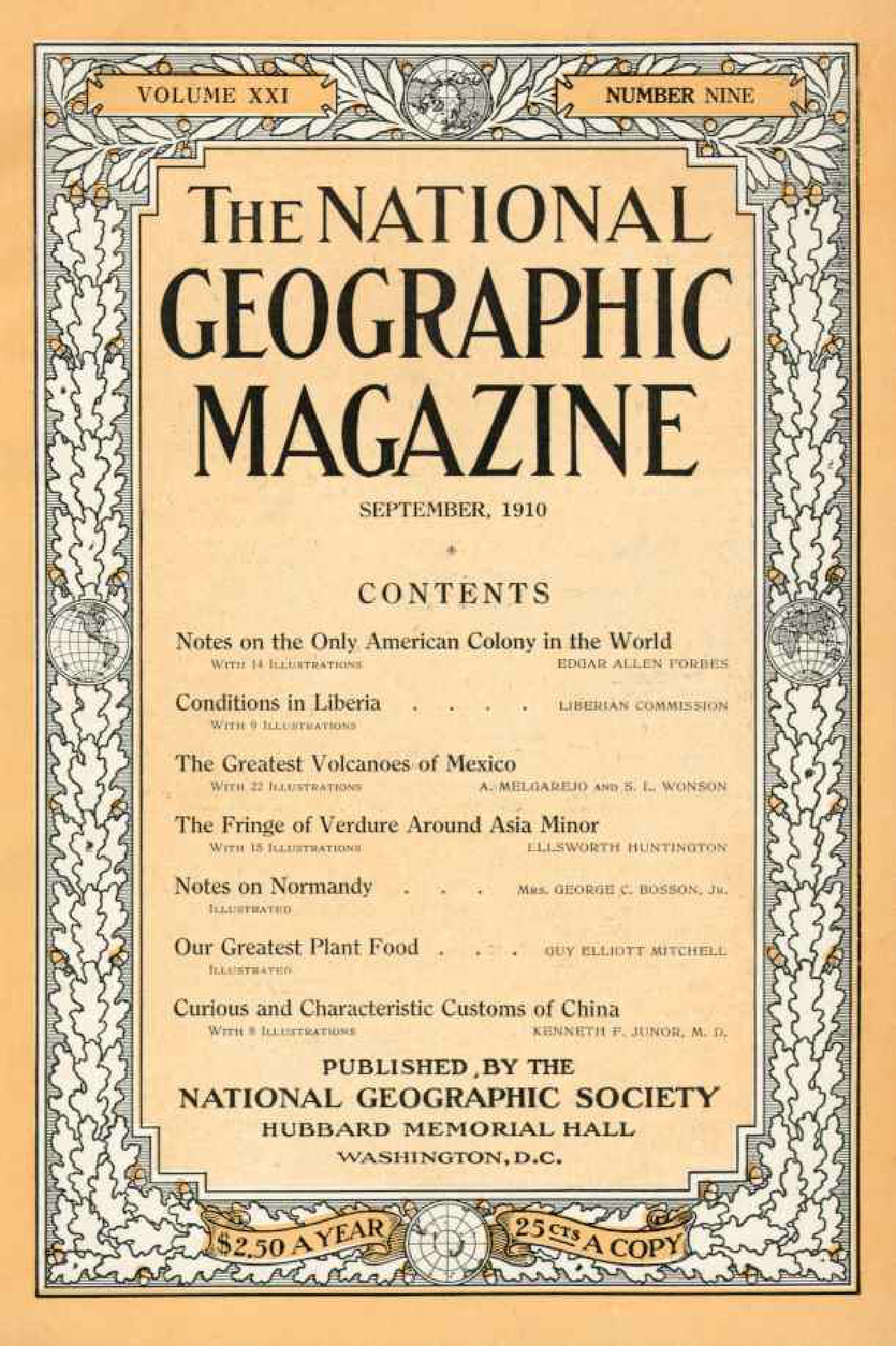 [해외잡지] National Geographic 1910-09 021-09 Sep