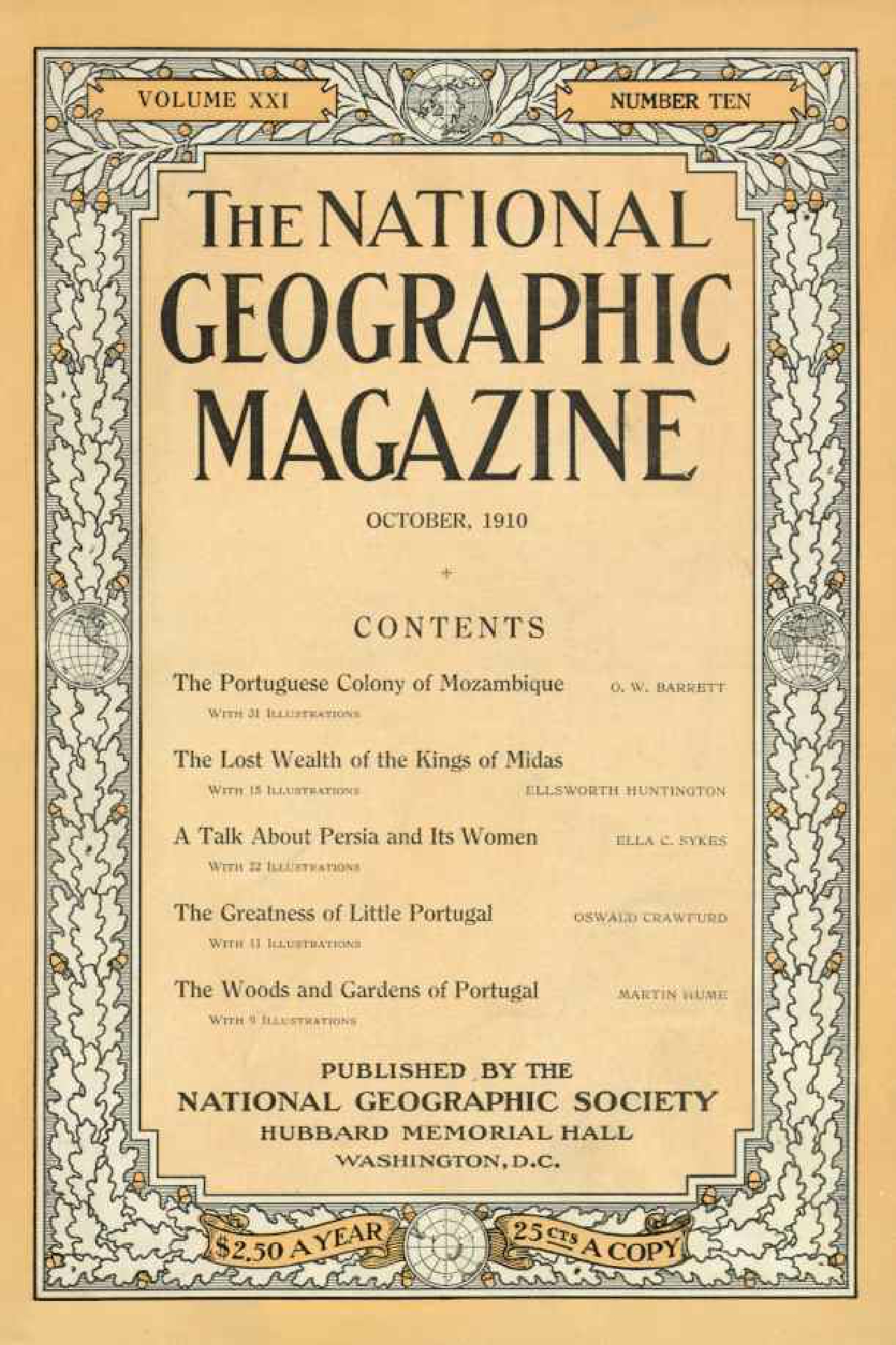 [해외잡지] National Geographic 1910-10 021-10 Oct