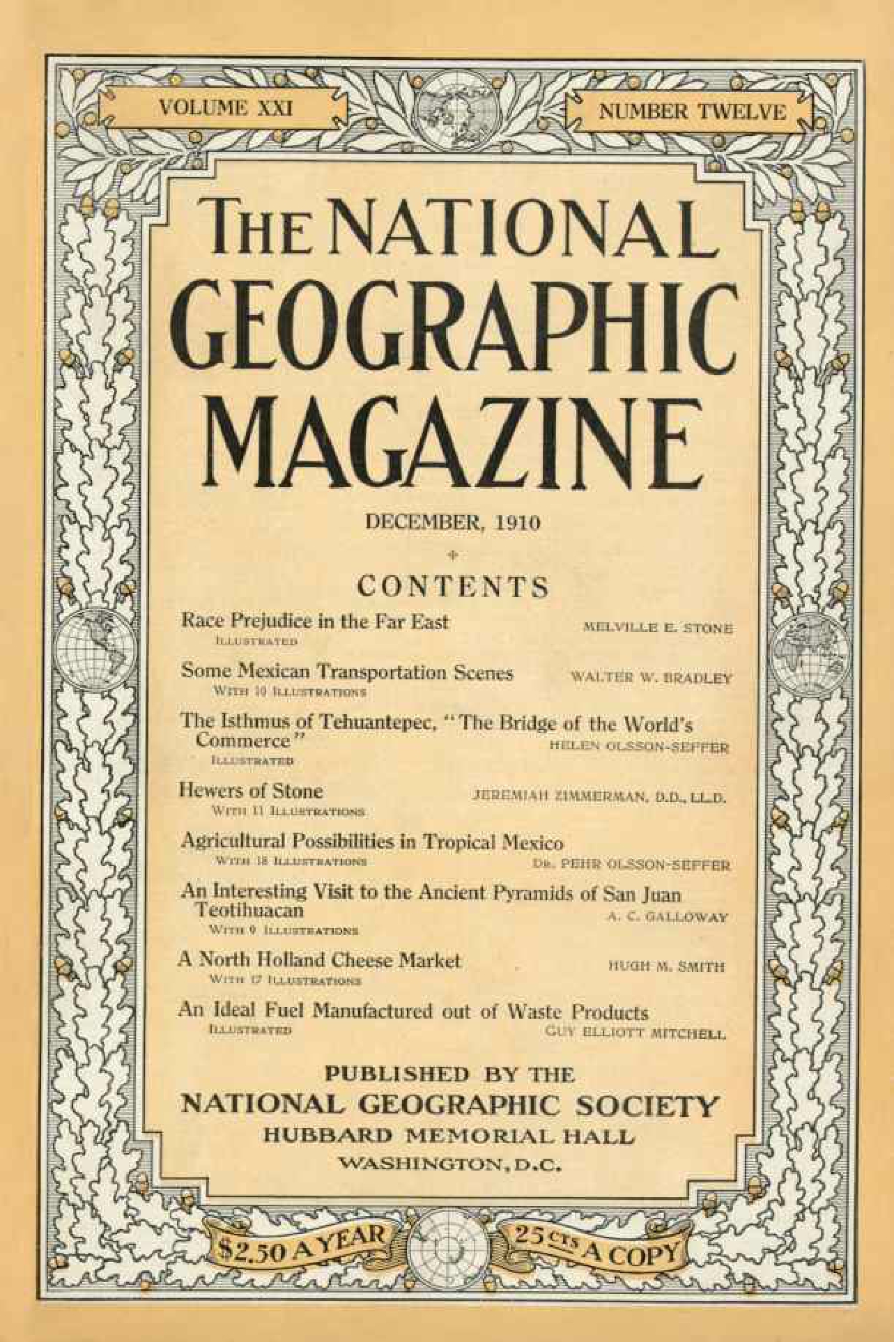 [해외잡지] National Geographic 1910-12 021-12 Dec