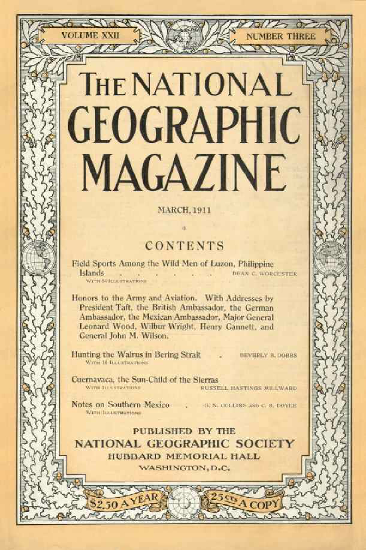 [해외잡지] National Geographic 1911-03 022-03 Mar
