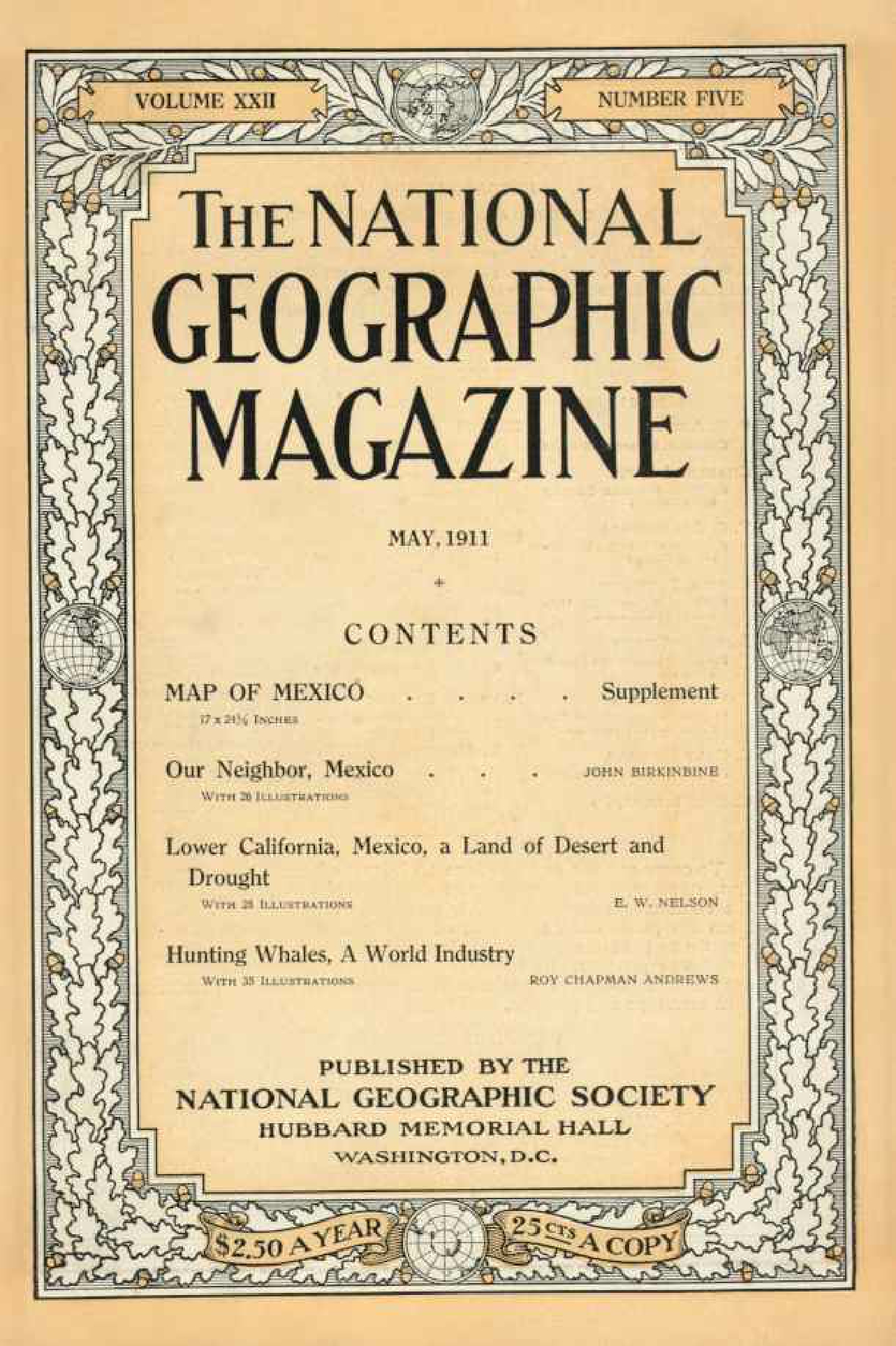 [해외잡지] National Geographic 1911-05 022-05 May