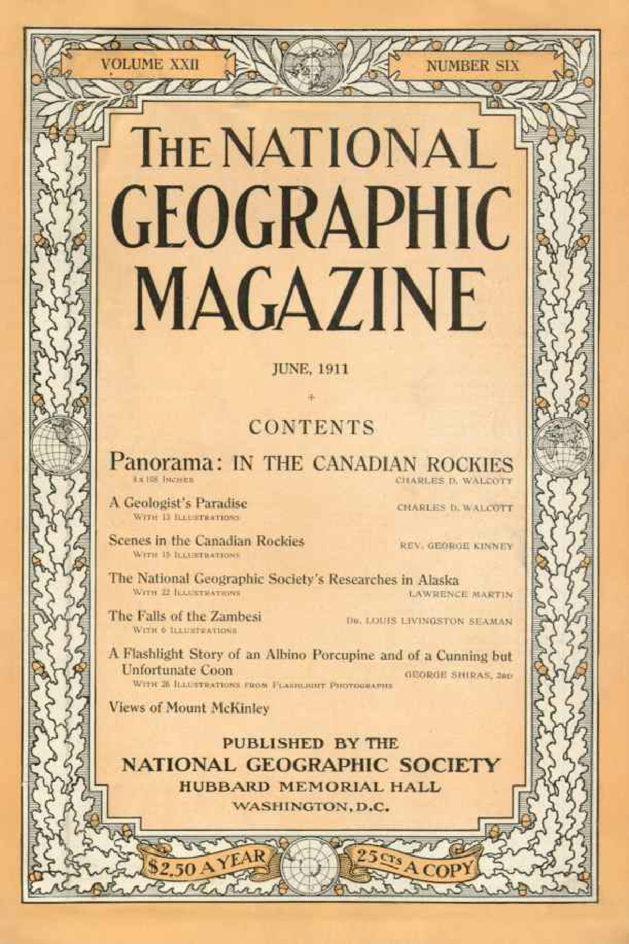 [해외잡지] National Geographic 1911-06 022-06 Jun