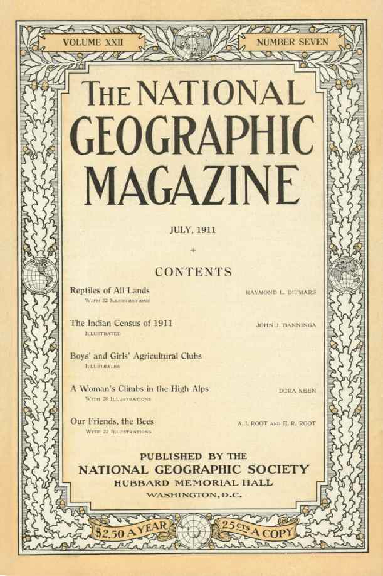 [해외잡지] National Geographic 1911-07 022-07 Jul