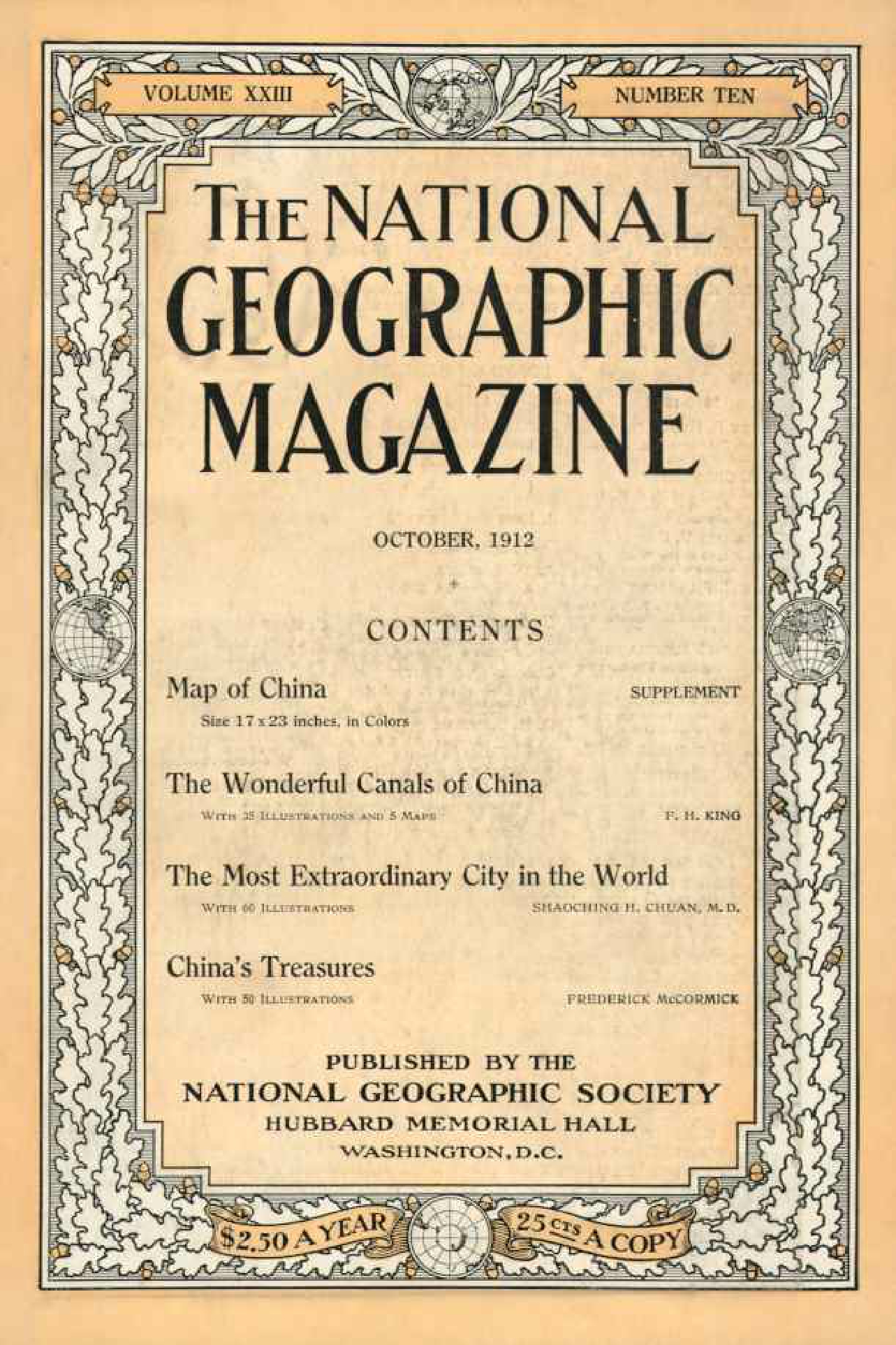 [해외잡지] National Geographic 1912-10 023-10 Oct