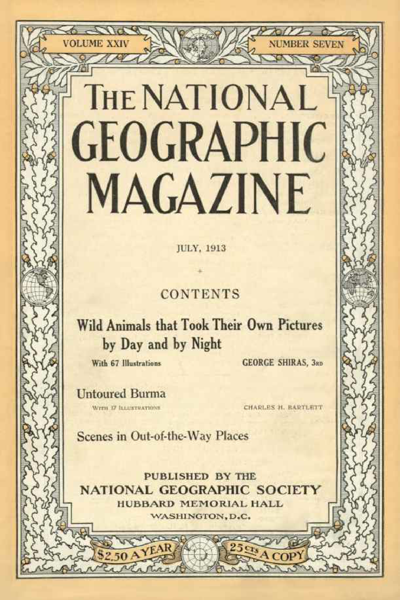 [해외잡지] National Geographic 1913-07 024-07 Jul