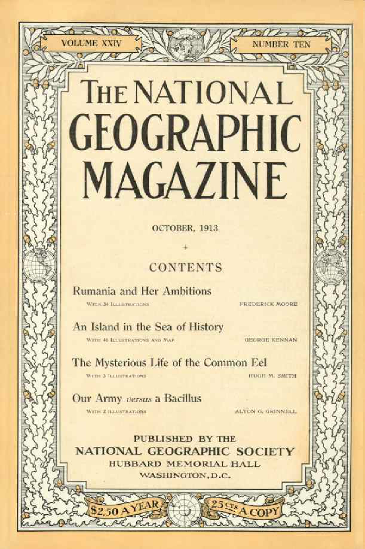 [해외잡지] National Geographic 1913-10 024-10 Oct
